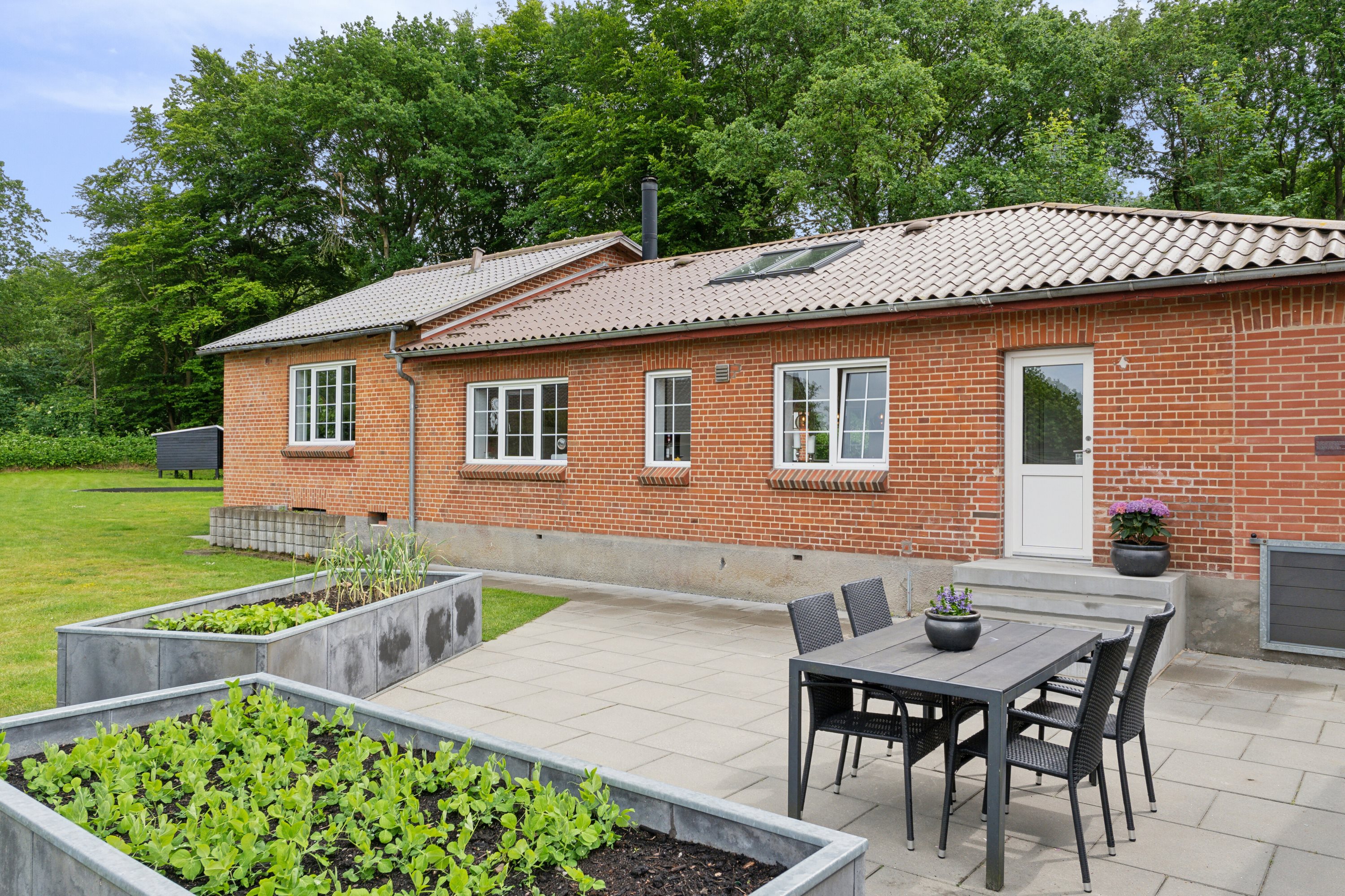 Miniaturebillede 1: terrasse. Billede af Ved Diget 17, 7430 Ikast