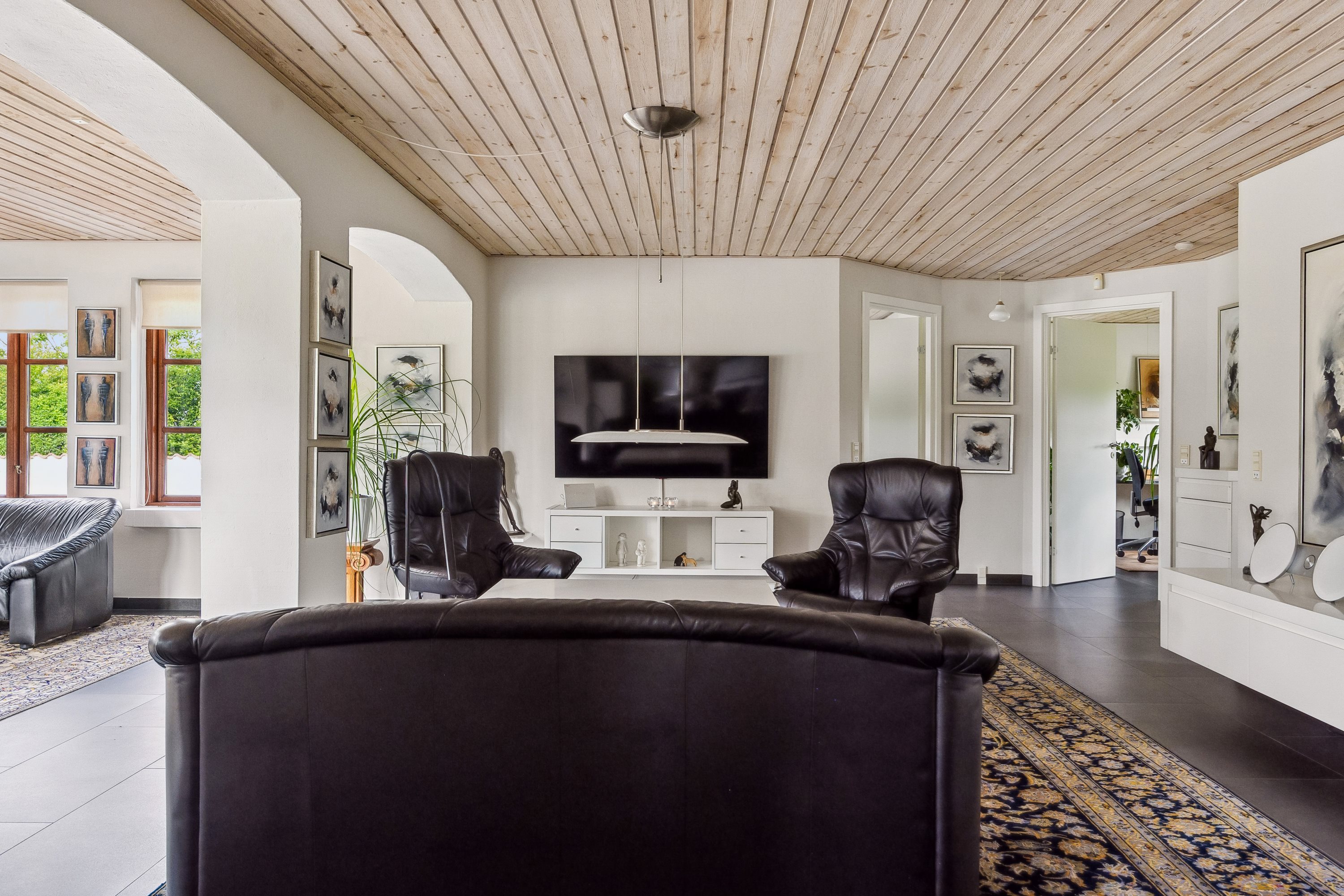 Fremhævet stue billede i fuldskærmstilstand. Billede af Vildmosevej 31, 9700 Brønderslev