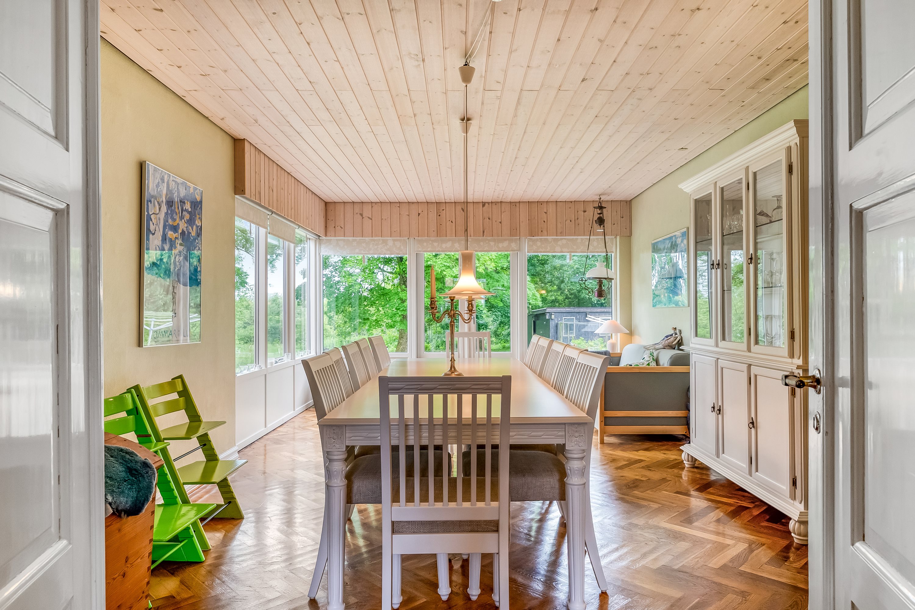 Fremhævet udestue billede i fuldskærmstilstand. Billede af Søvejen 23, Rækker Mølle , 6900 Skjern