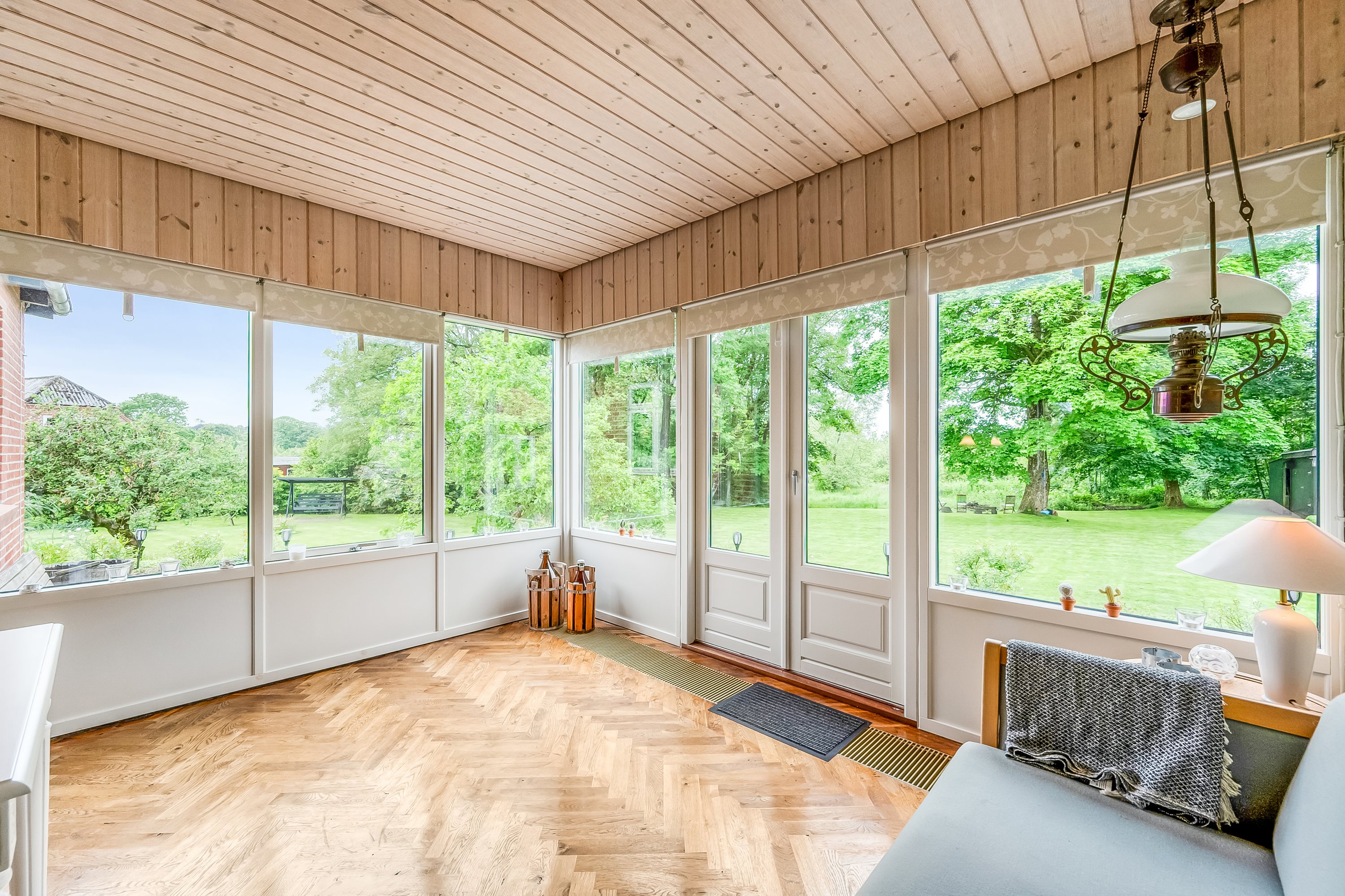 Fremhævet udestue billede i fuldskærmstilstand. Billede af Søvejen 23, Rækker Mølle , 6900 Skjern