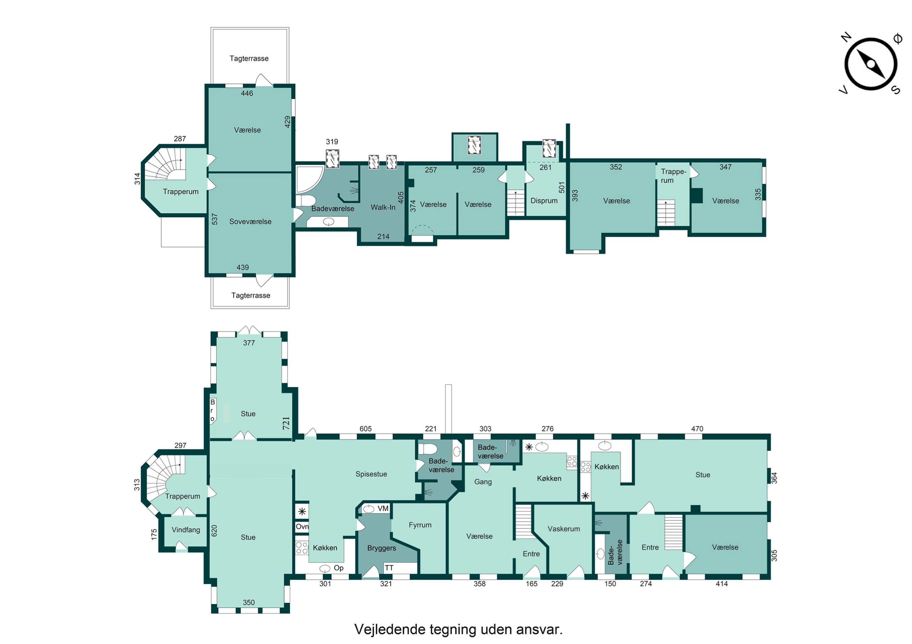 Plantegninger billede af Stevedorevej 17 og 17A, 8700 Horsens