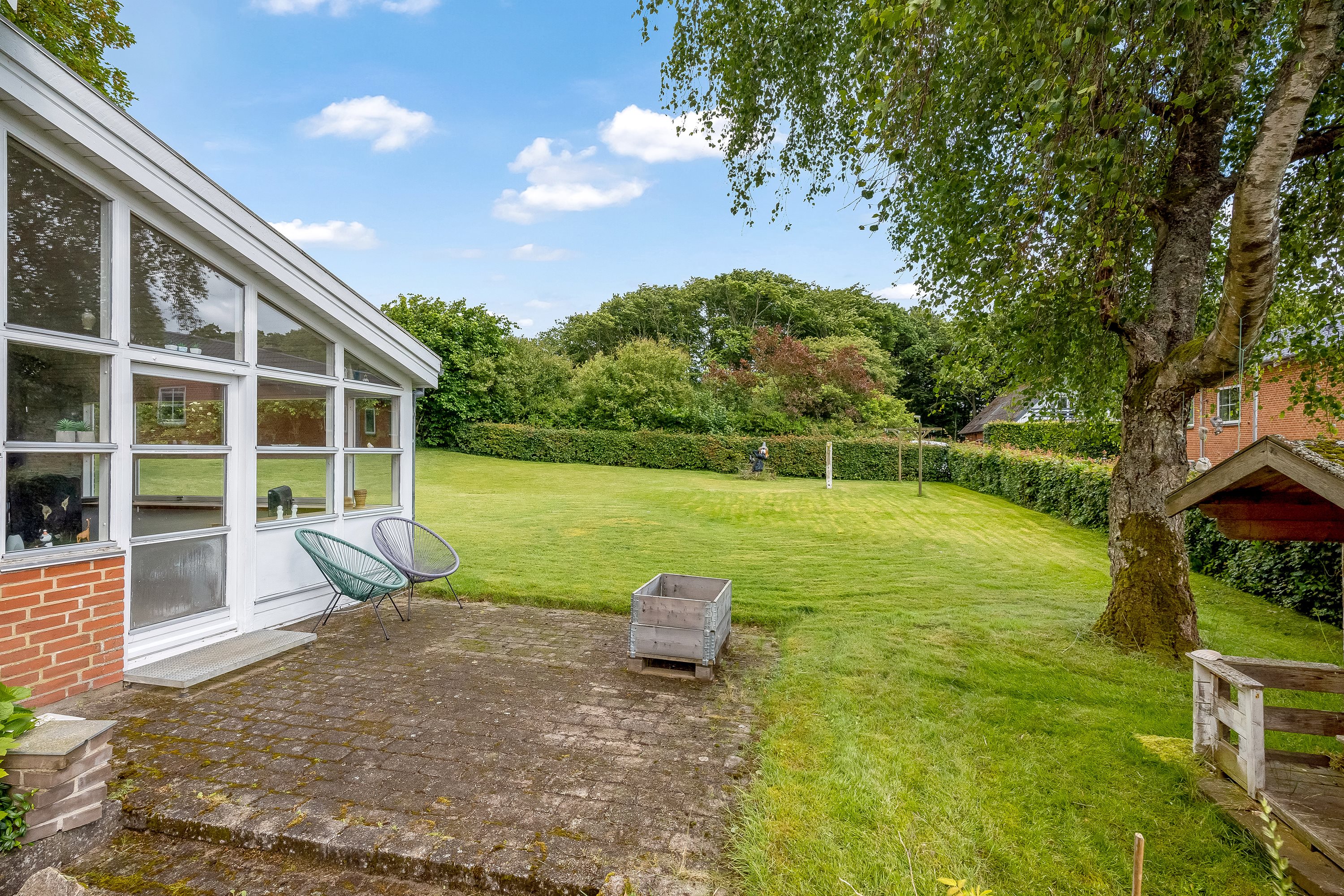 Fremhævet have billede i fuldskærmstilstand. Billede af Kirkebakken 3, Borbjerg, 7500 Holstebro