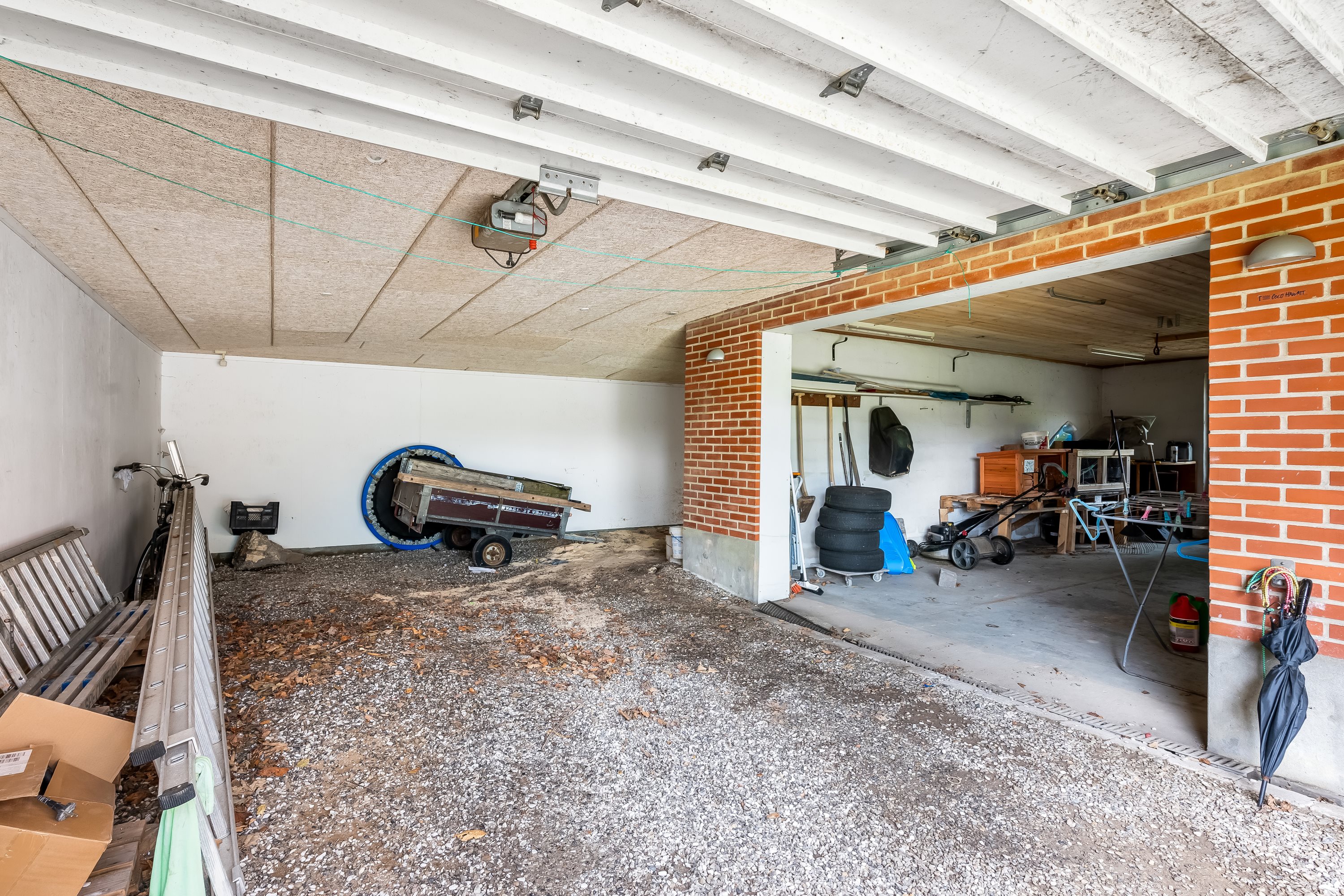 Fremhævet garage billede i fuldskærmstilstand. Billede af Kirkebakken 3, Borbjerg, 7500 Holstebro