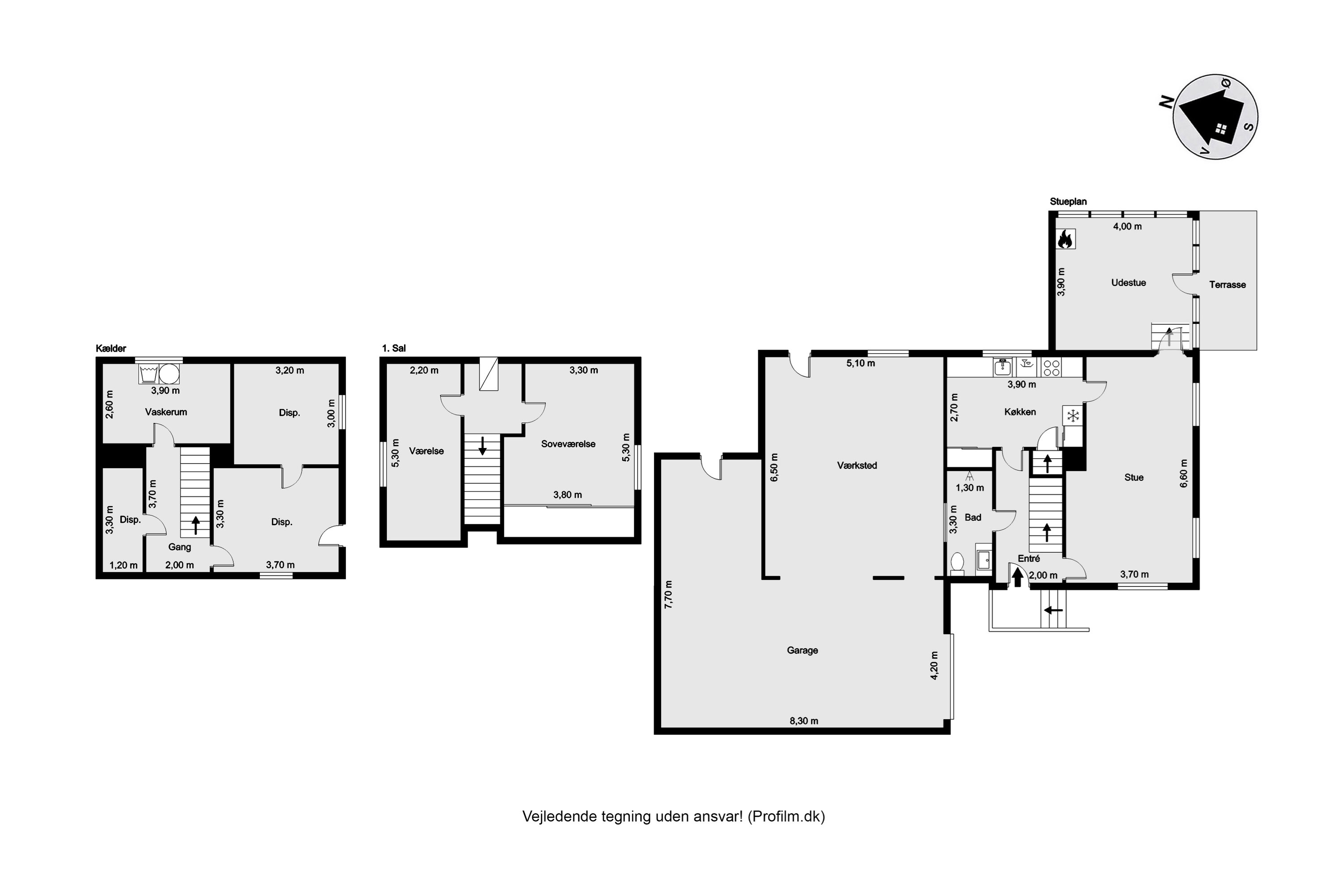 Plantegninger billede af Kirkebakken 3, Borbjerg, 7500 Holstebro