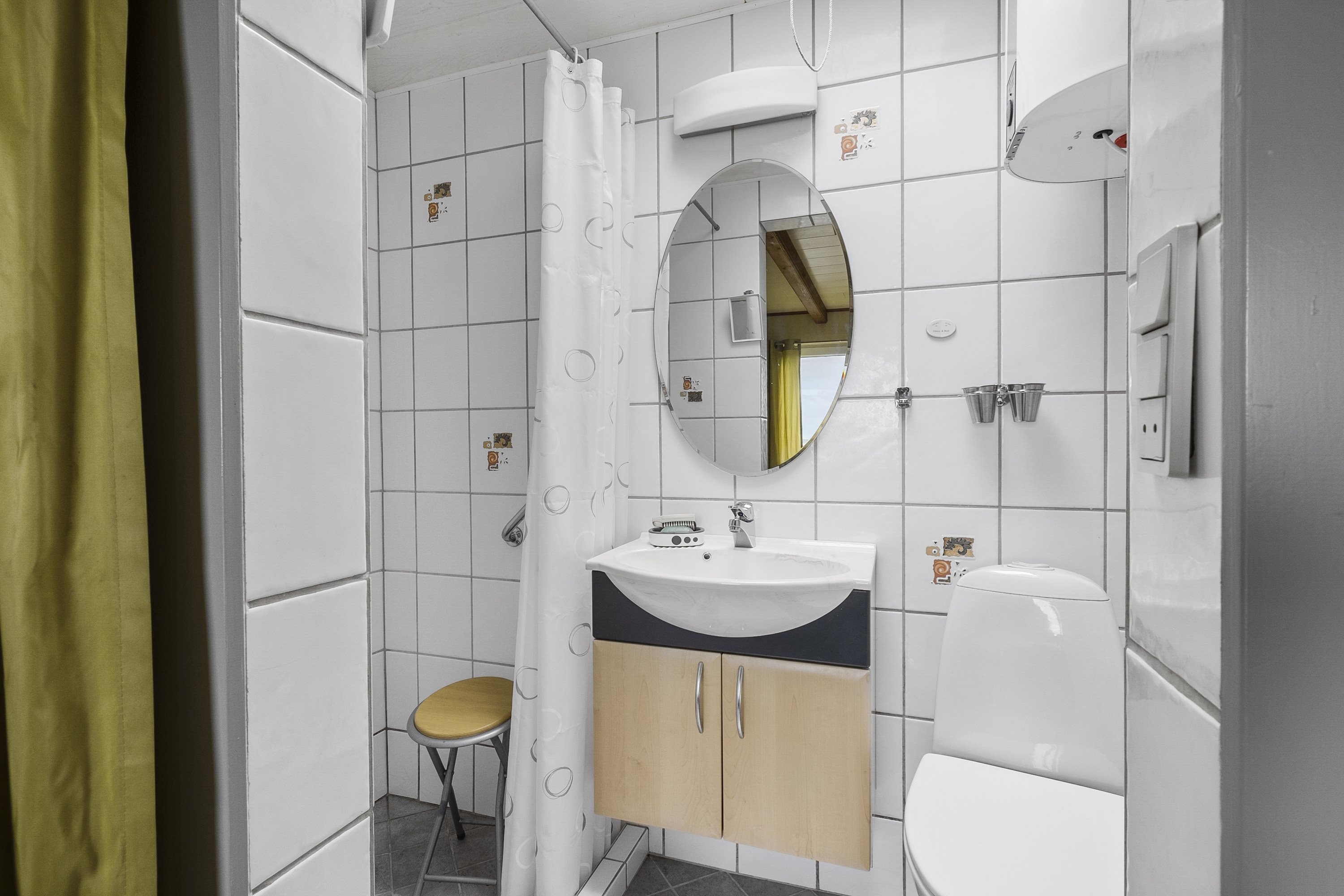 Fremhævet badeværelse billede i fuldskærmstilstand. Billede af Barsøvej 200, Løjt Kirkeby, 6200 Aabenraa