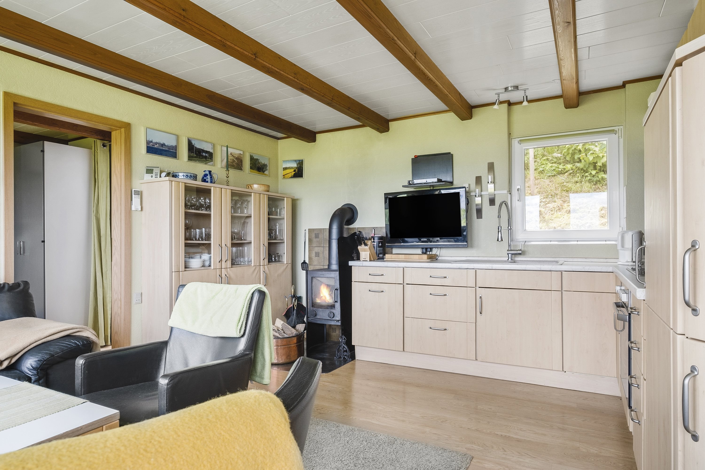 Fremhævet køkken billede i fuldskærmstilstand. Billede af Barsøvej 200, Løjt Kirkeby, 6200 Aabenraa