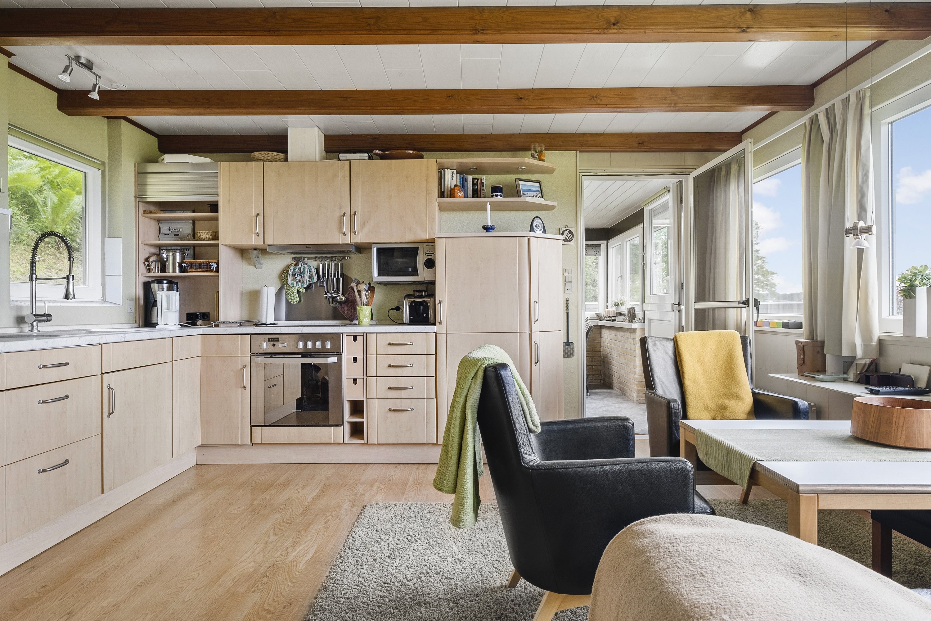 Fremhævet køkken billede i fuldskærmstilstand. Billede af Barsøvej 200, Løjt Kirkeby, 6200 Aabenraa