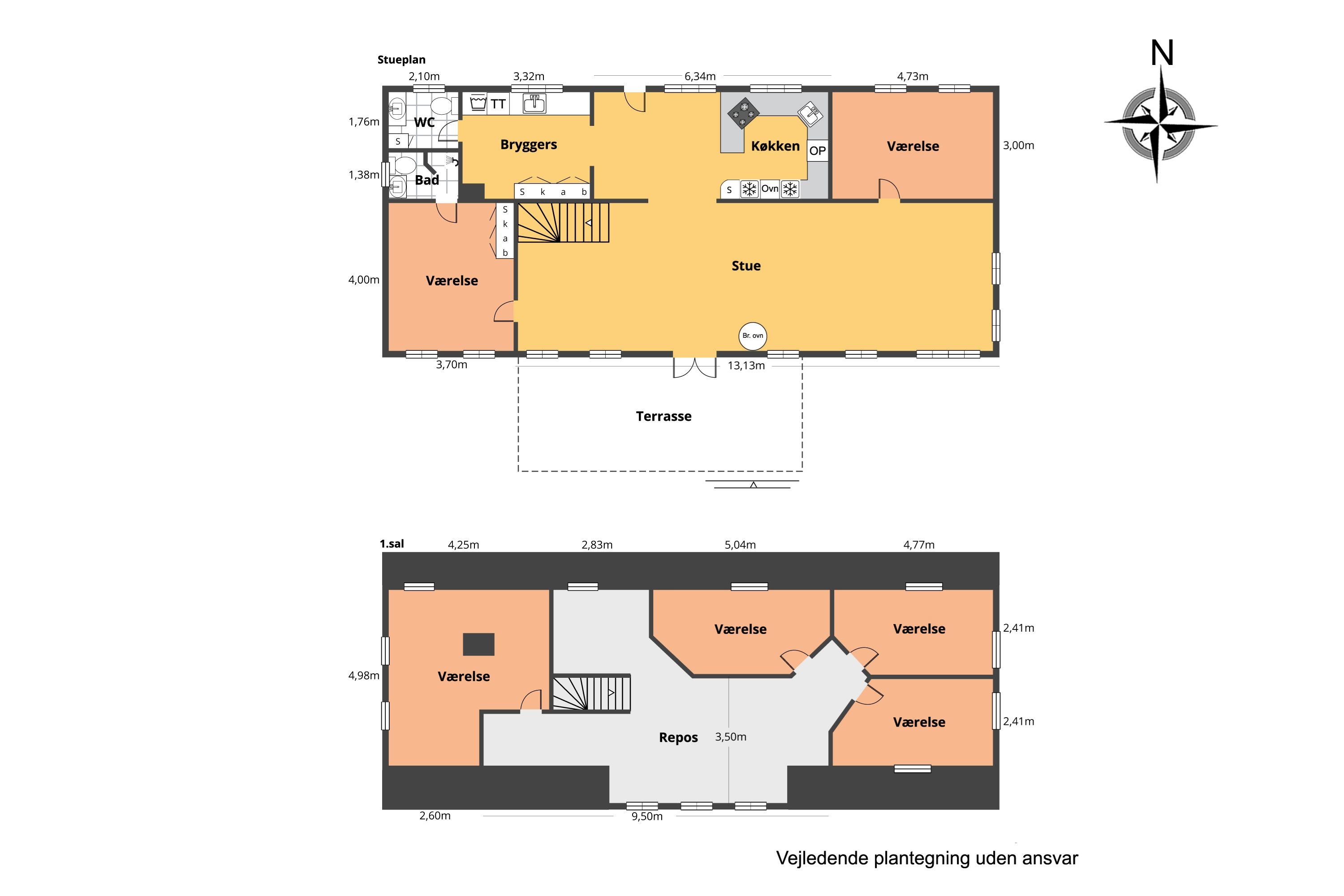 Plantegninger billede af Gl Hirtshalsvej 2A, Vidstrup, 9800 Hjørring