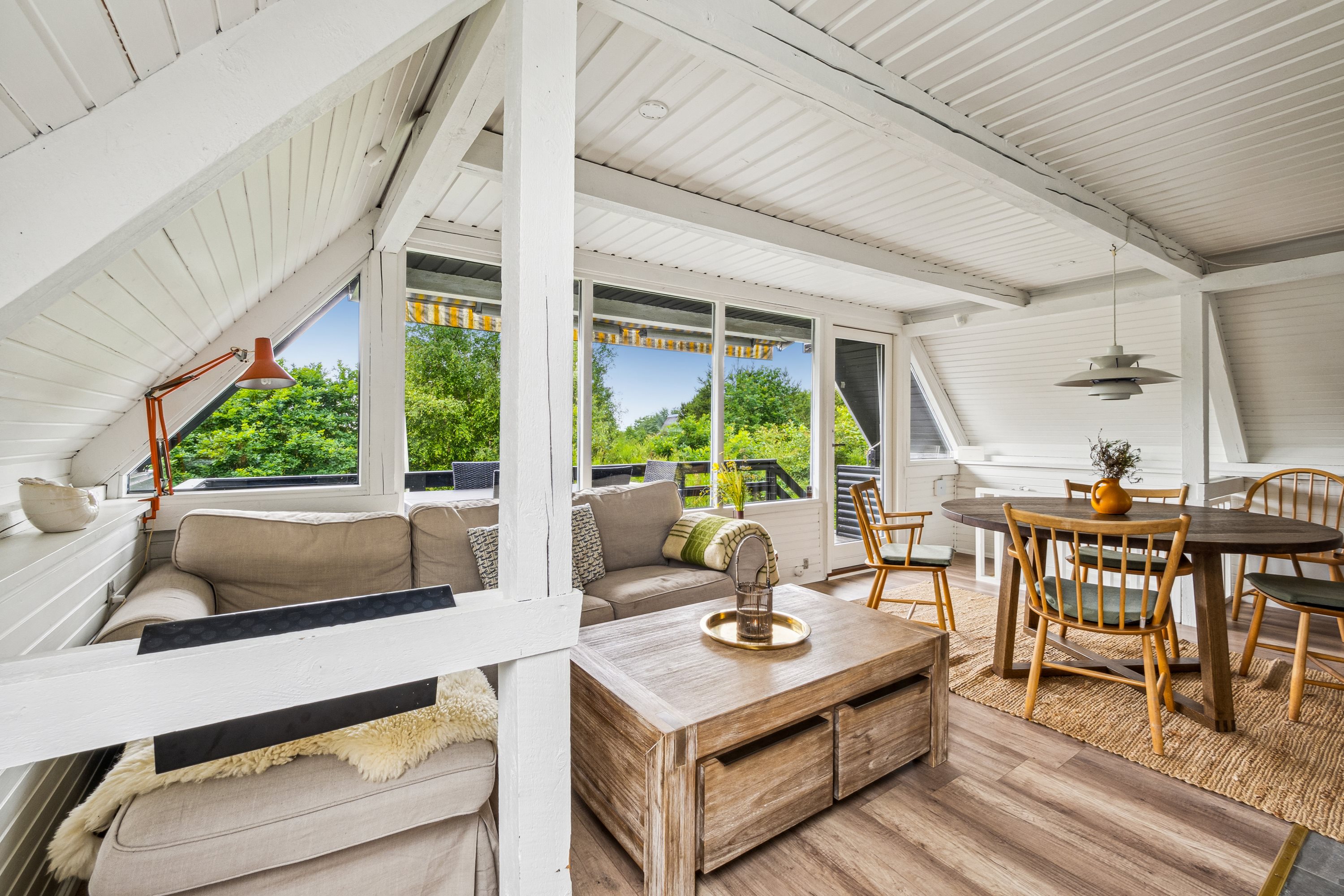 Fremhævet stue billede i fuldskærmstilstand. Billede af Tyttebærvej 14, Vile, 7870 Roslev