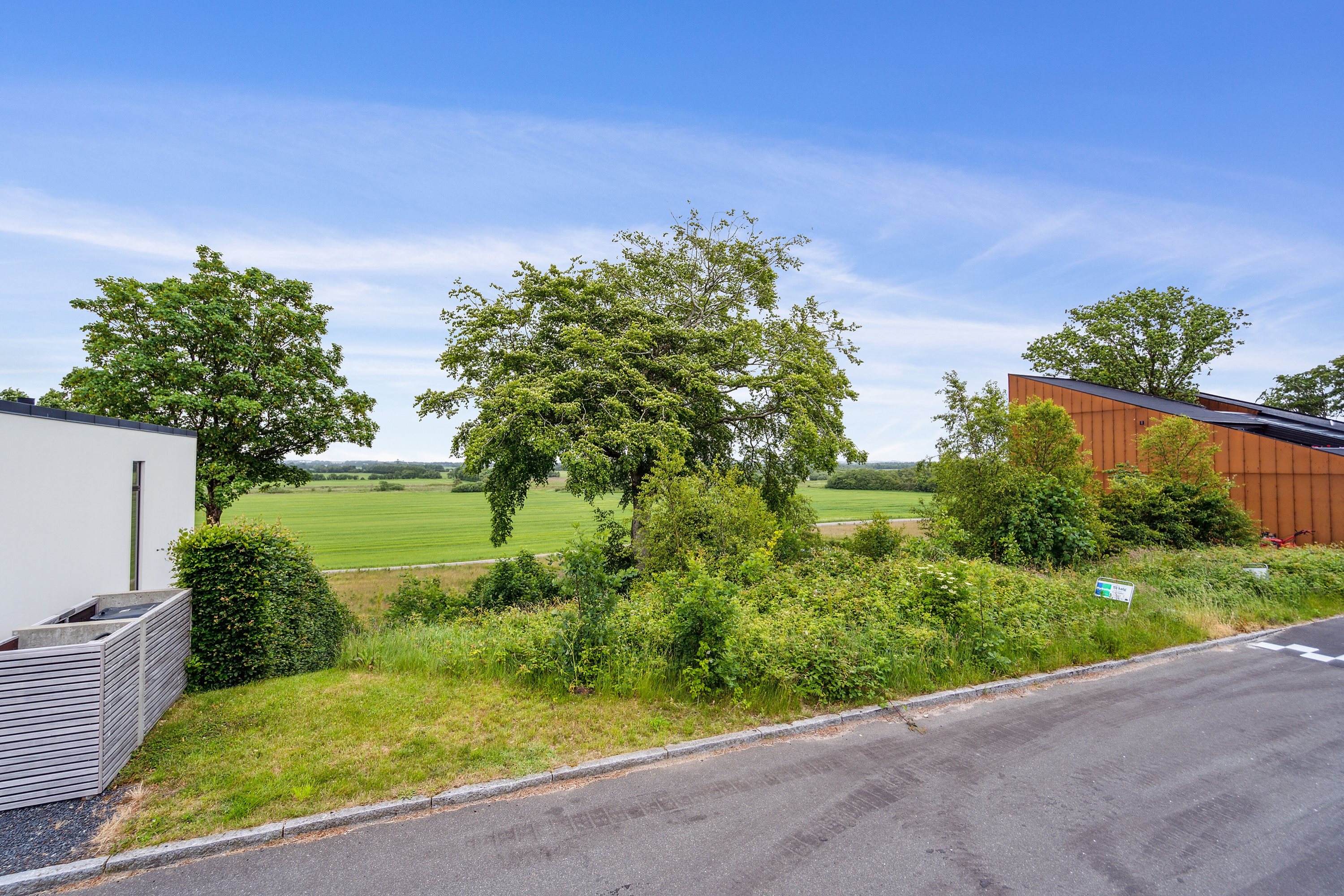 Fremhævet set fra vejen billede i fuldskærmstilstand. Billede af Remmebakken 45, 7430 Ikast