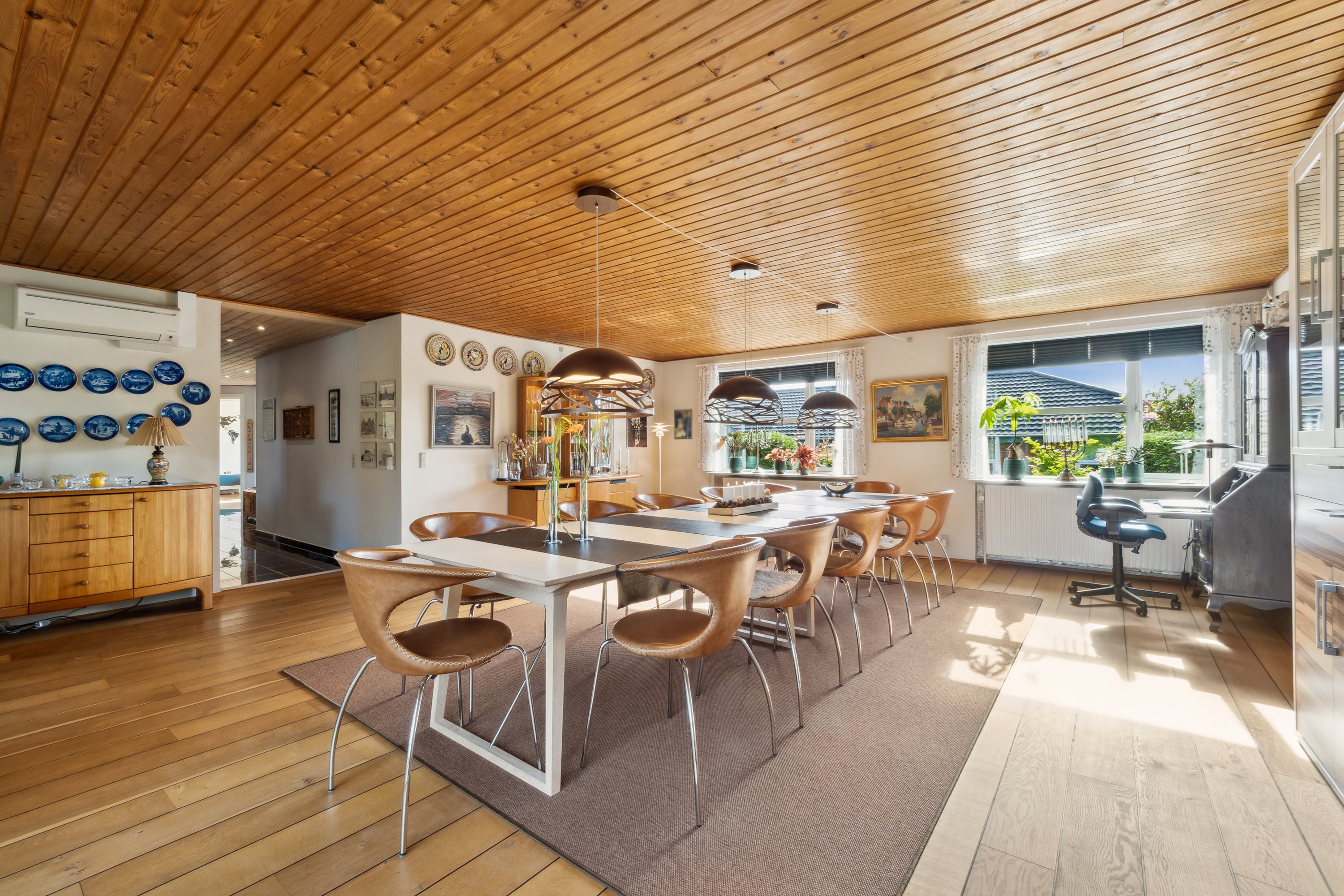 Fremhævet stue billede i fuldskærmstilstand. Billede af Bygvænget 12, 7870 Roslev