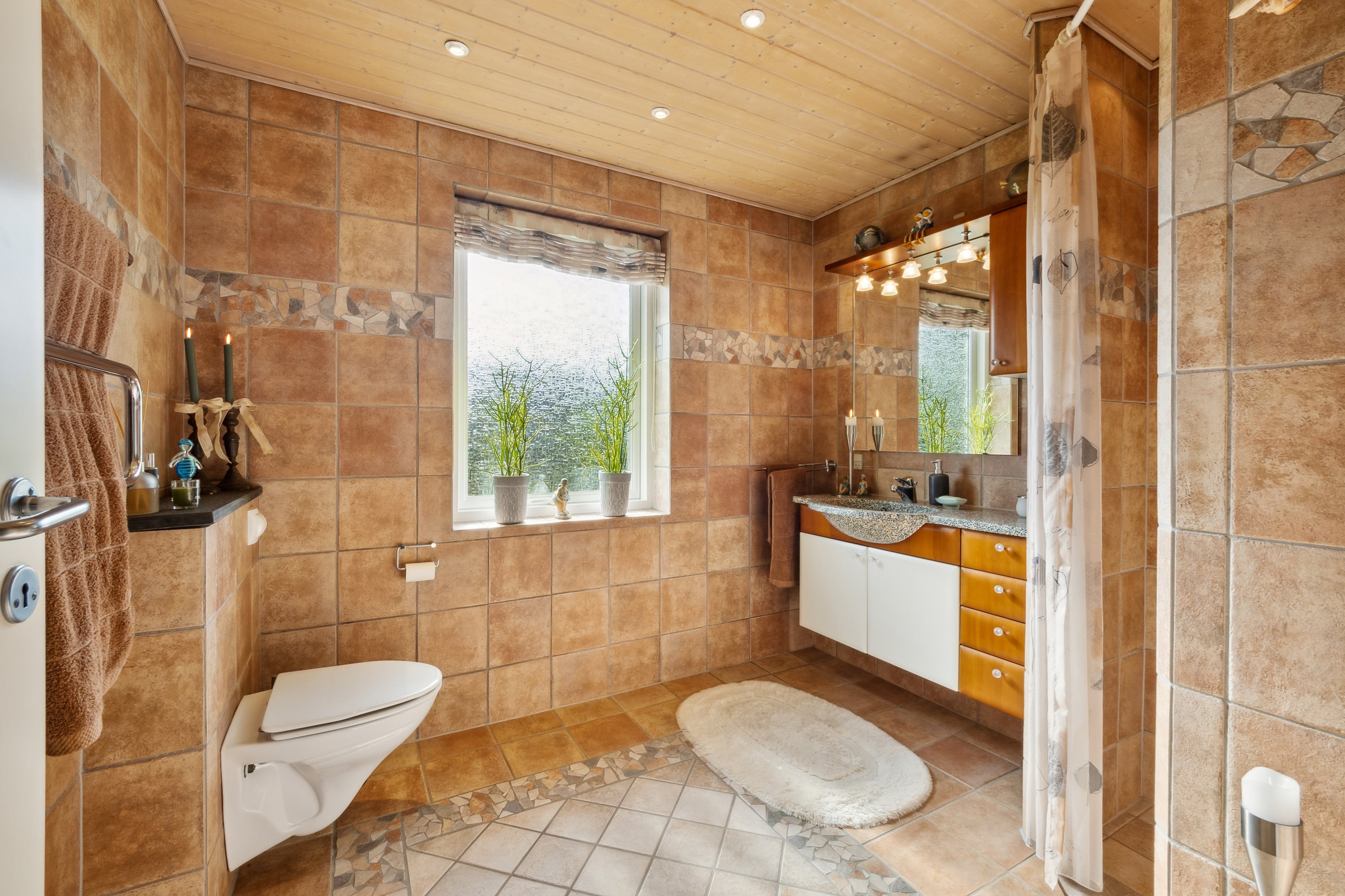 Fremhævet badeværelse billede i fuldskærmstilstand. Billede af Bygvænget 12, 7870 Roslev