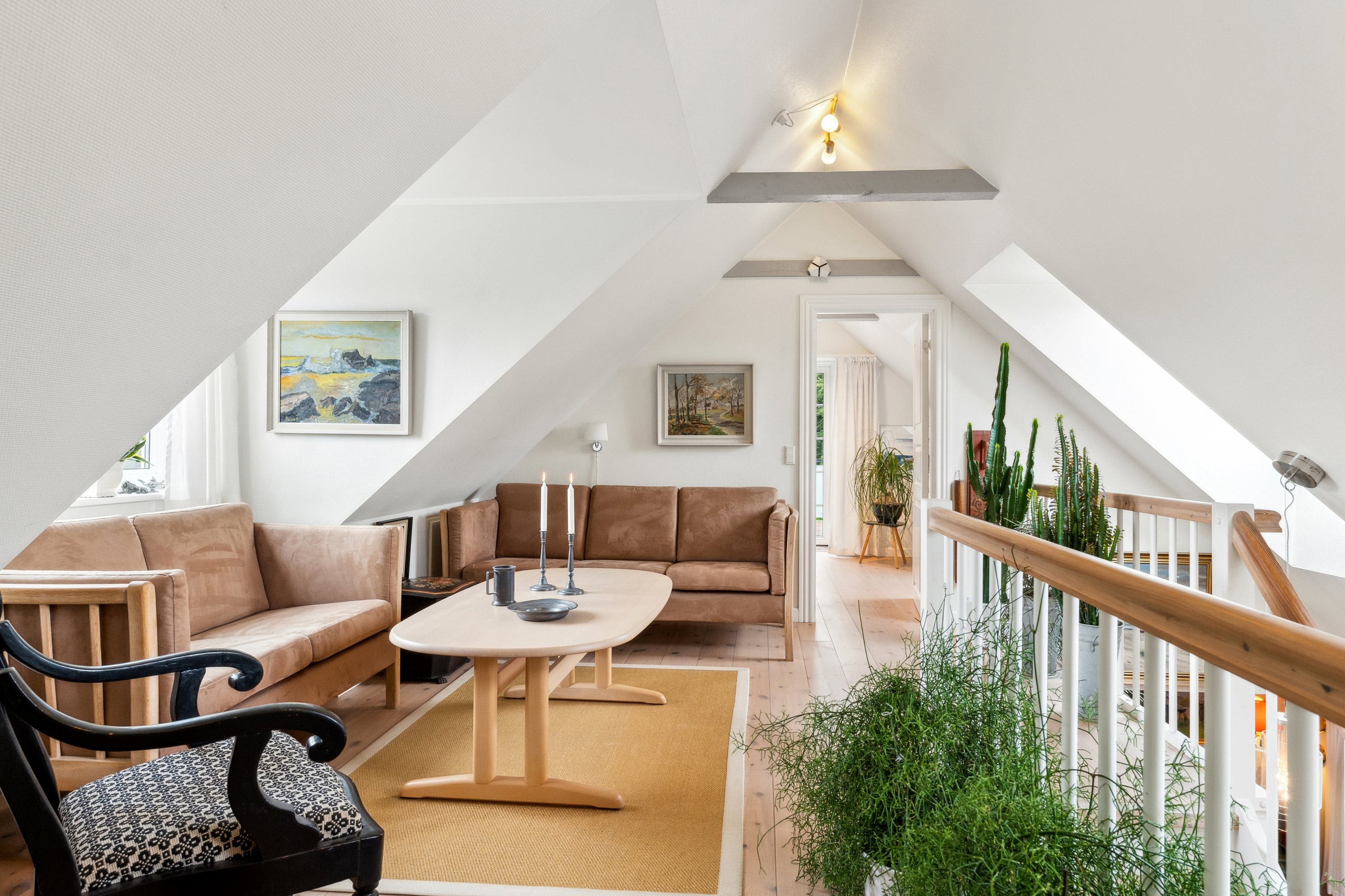 Fremhævet stue billede i fuldskærmstilstand. Billede af Vinkelvej 3, Hvorslev, 8860 Ulstrup