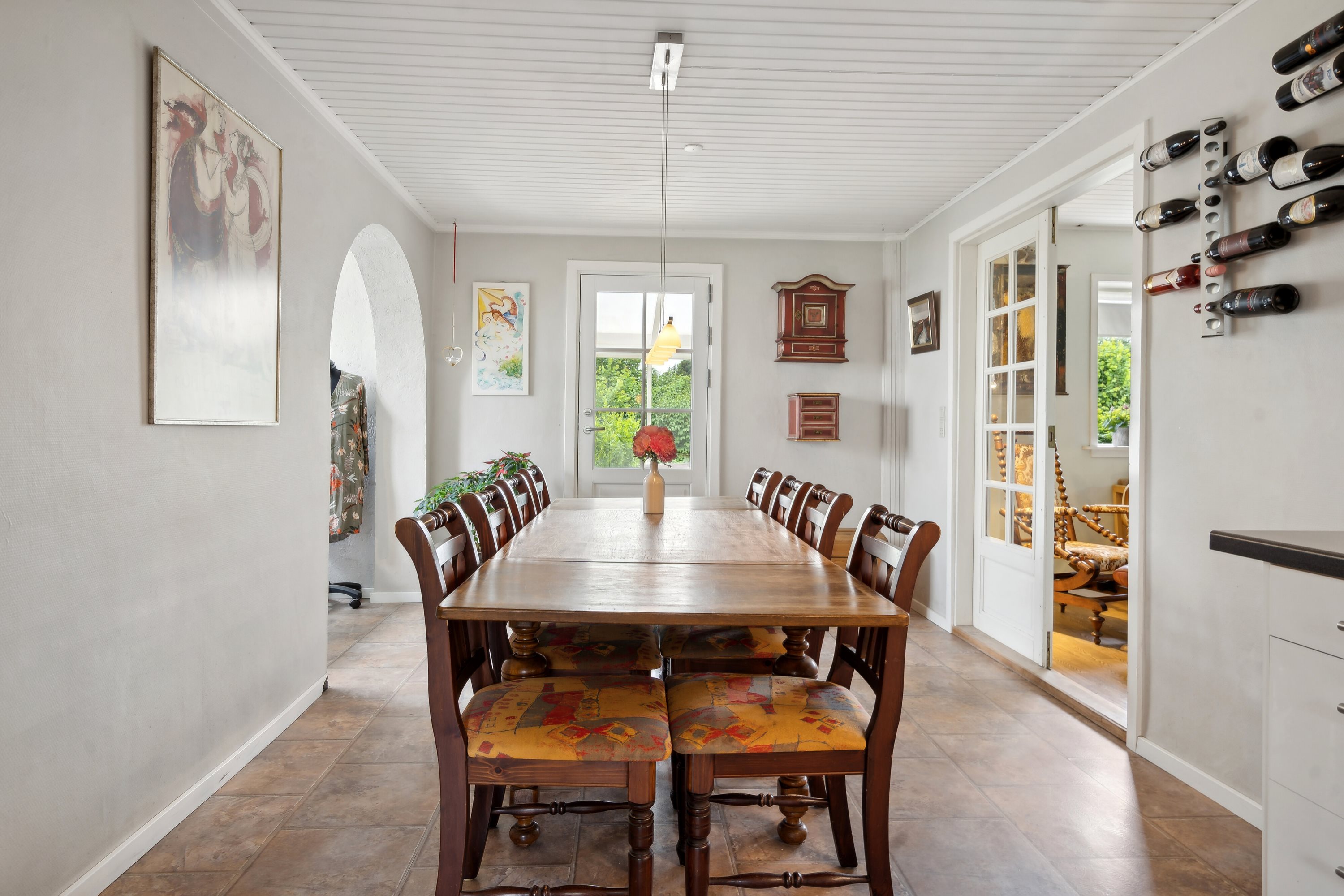 Fremhævet spisestue billede i fuldskærmstilstand. Billede af Sandbjergvej 26, 5771 Stenstrup