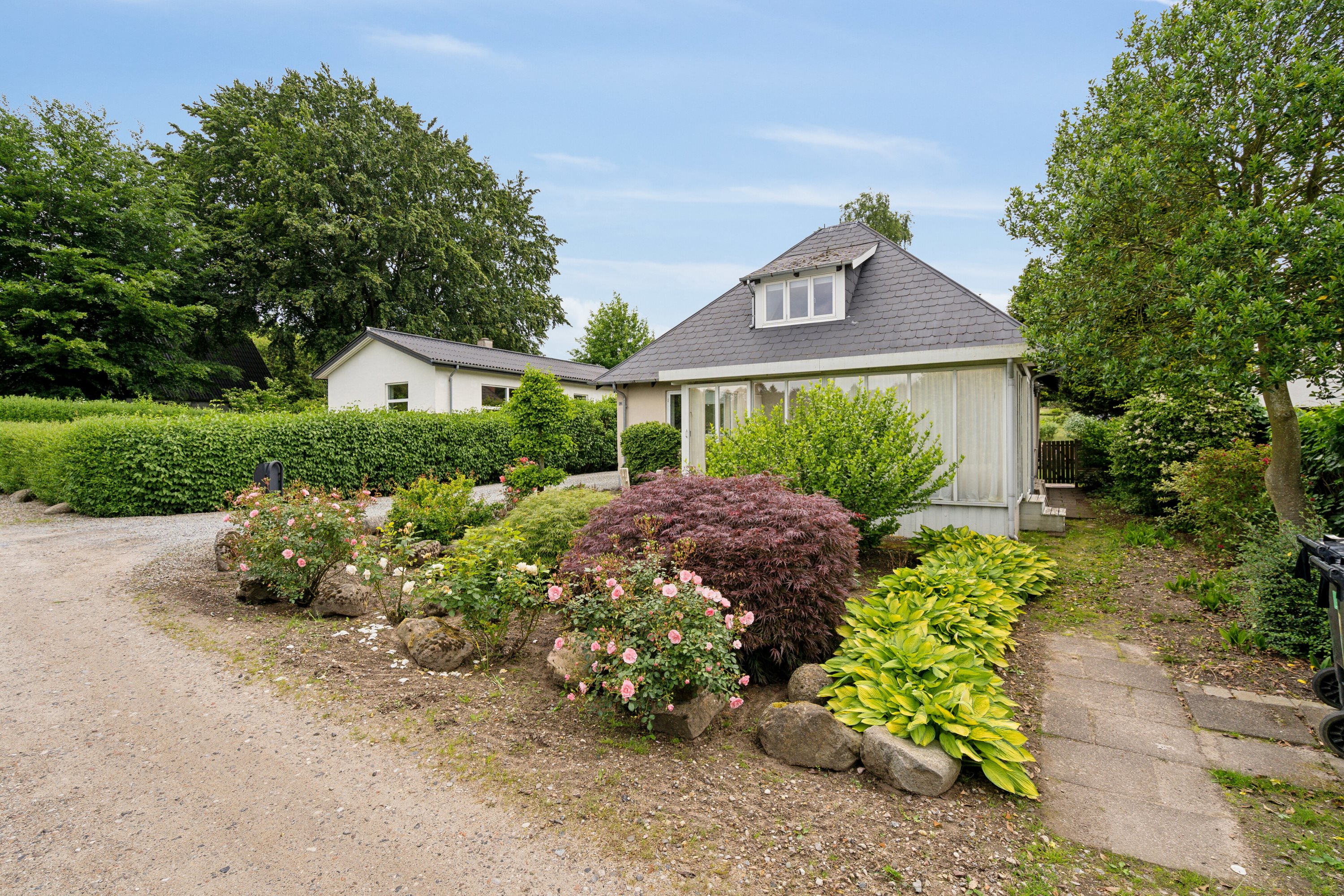 Fremhævet set fra vejen billede i fuldskærmstilstand. Billede af Sandbjergvej 26, 5771 Stenstrup