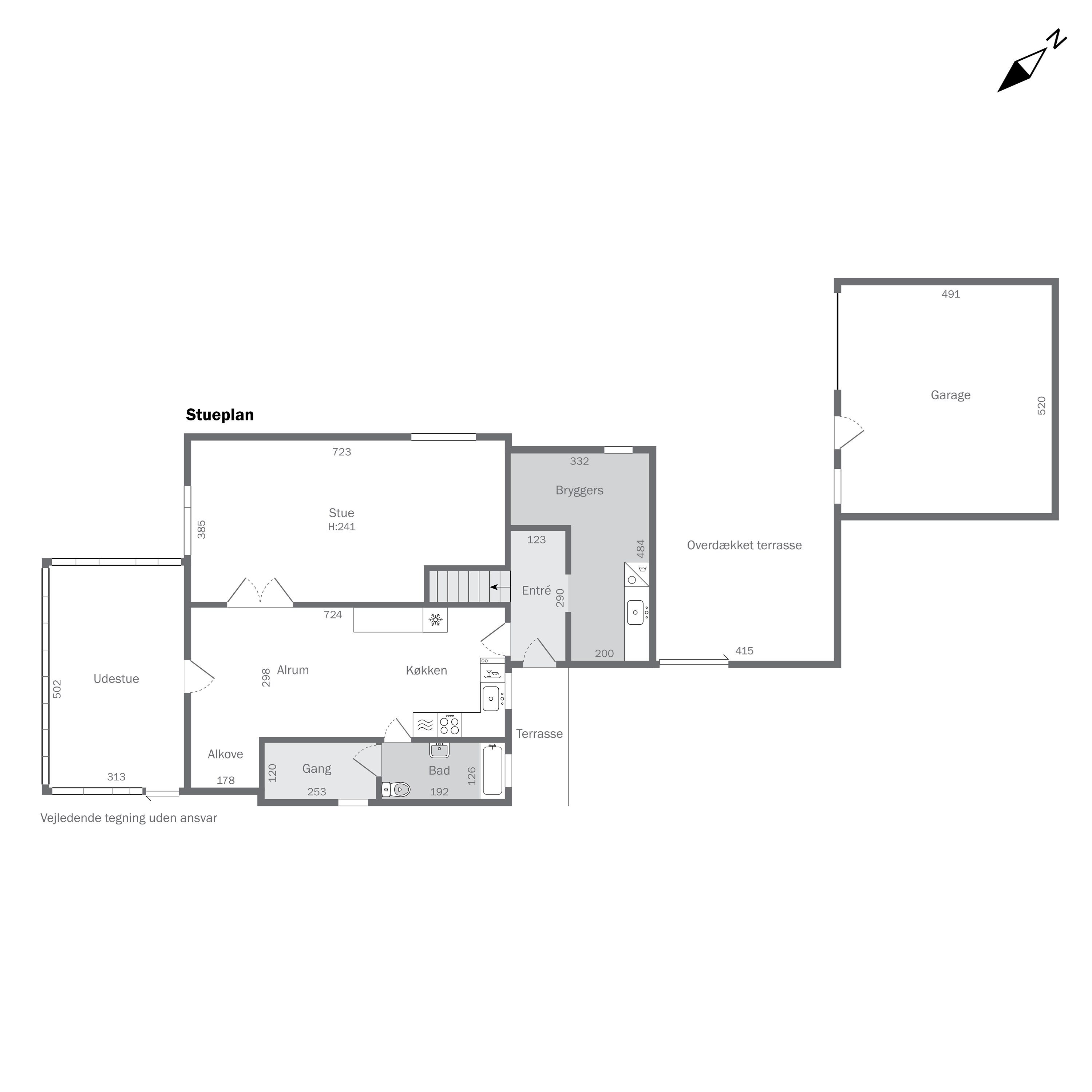 Plantegninger billede af Sandbjergvej 26, 5771 Stenstrup