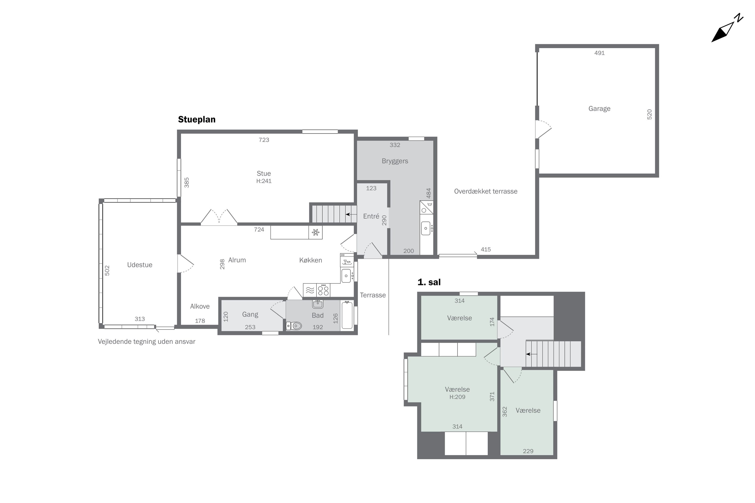 Plantegninger billede af Sandbjergvej 26, 5771 Stenstrup