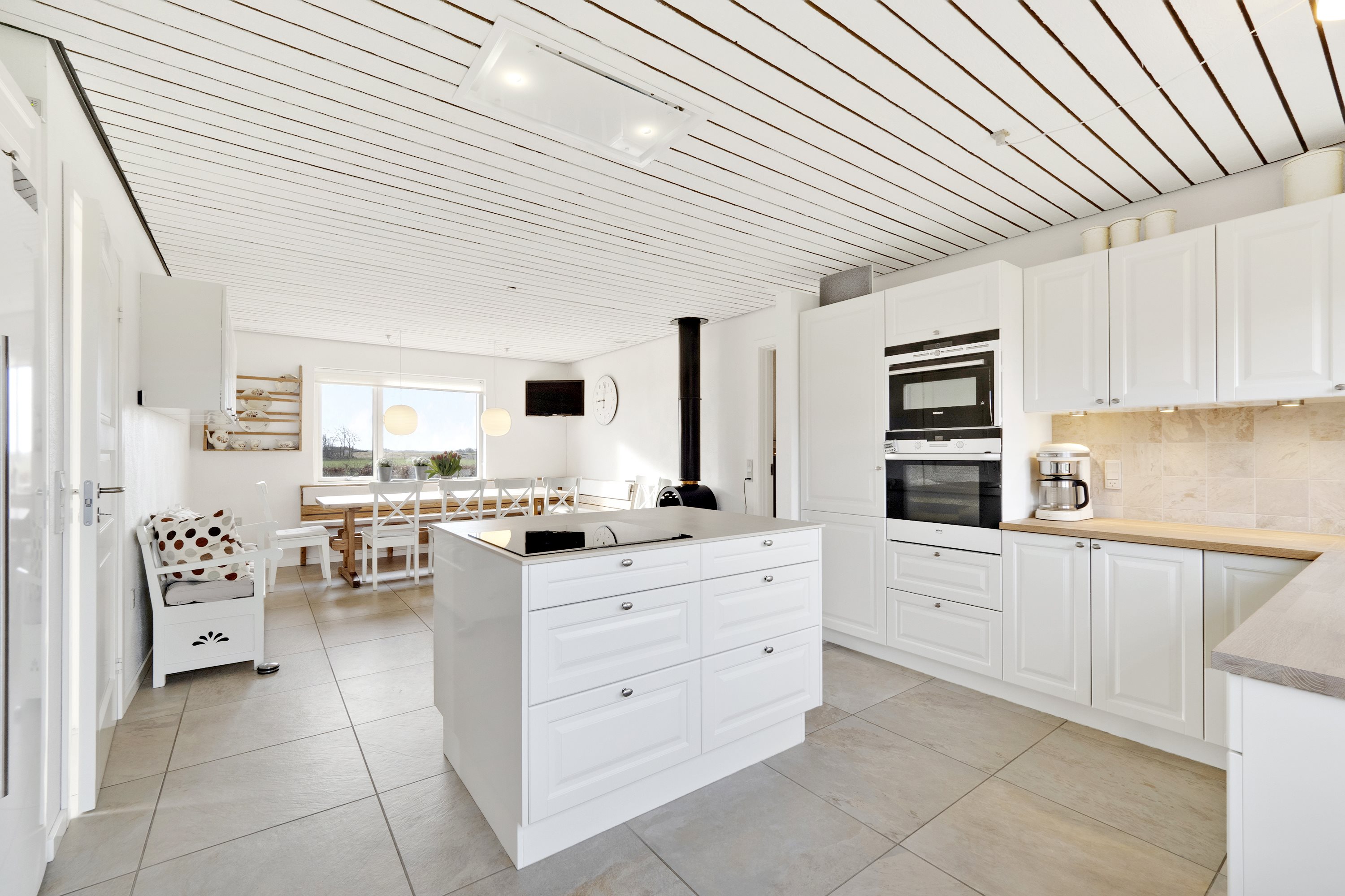 Fremhævet køkken alrum billede i fuldskærmstilstand. Billede af Vilevej 10, Vile, 7870 Roslev