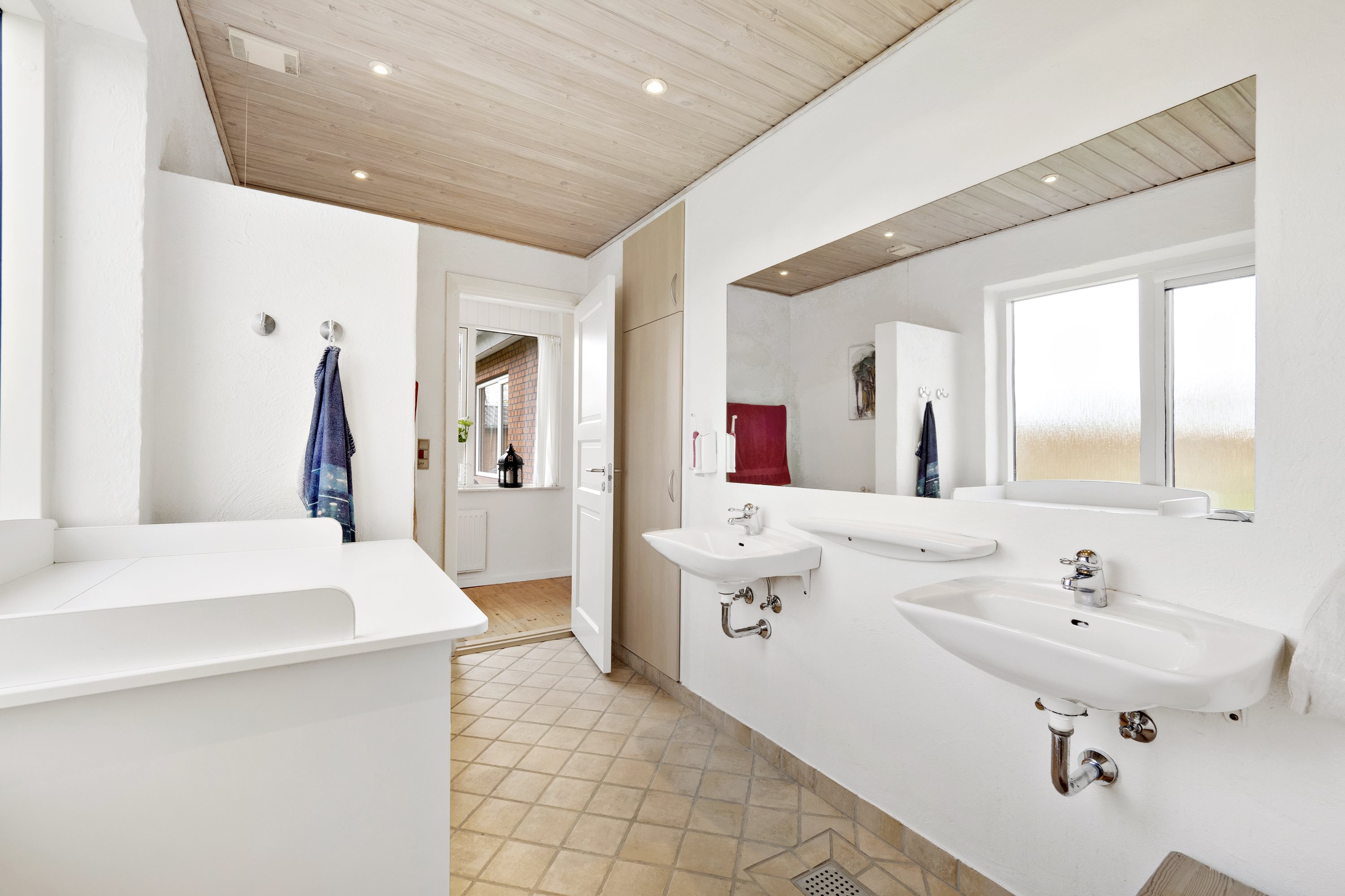 Fremhævet badeværelse billede i fuldskærmstilstand. Billede af Vilevej 10, Vile, 7870 Roslev