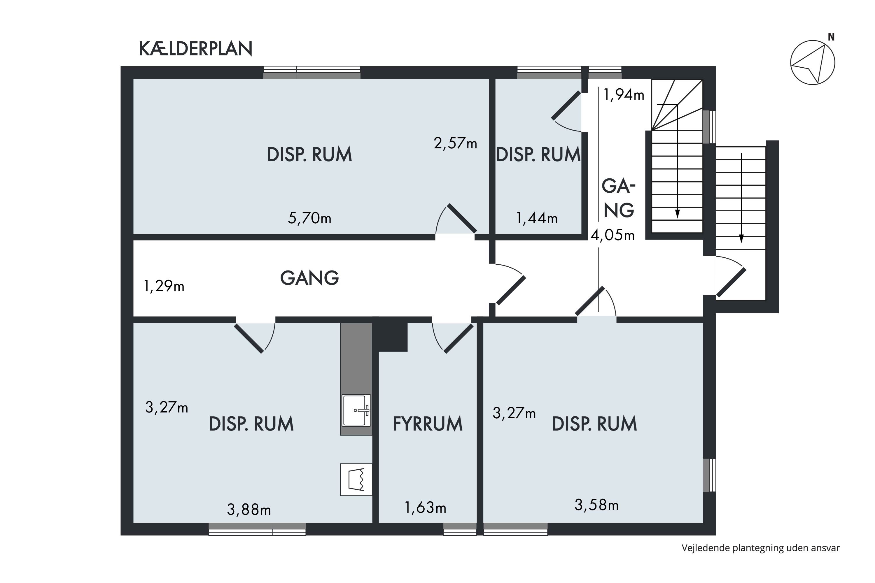 Plantegninger billede af Vilevej 10, Vile, 7870 Roslev