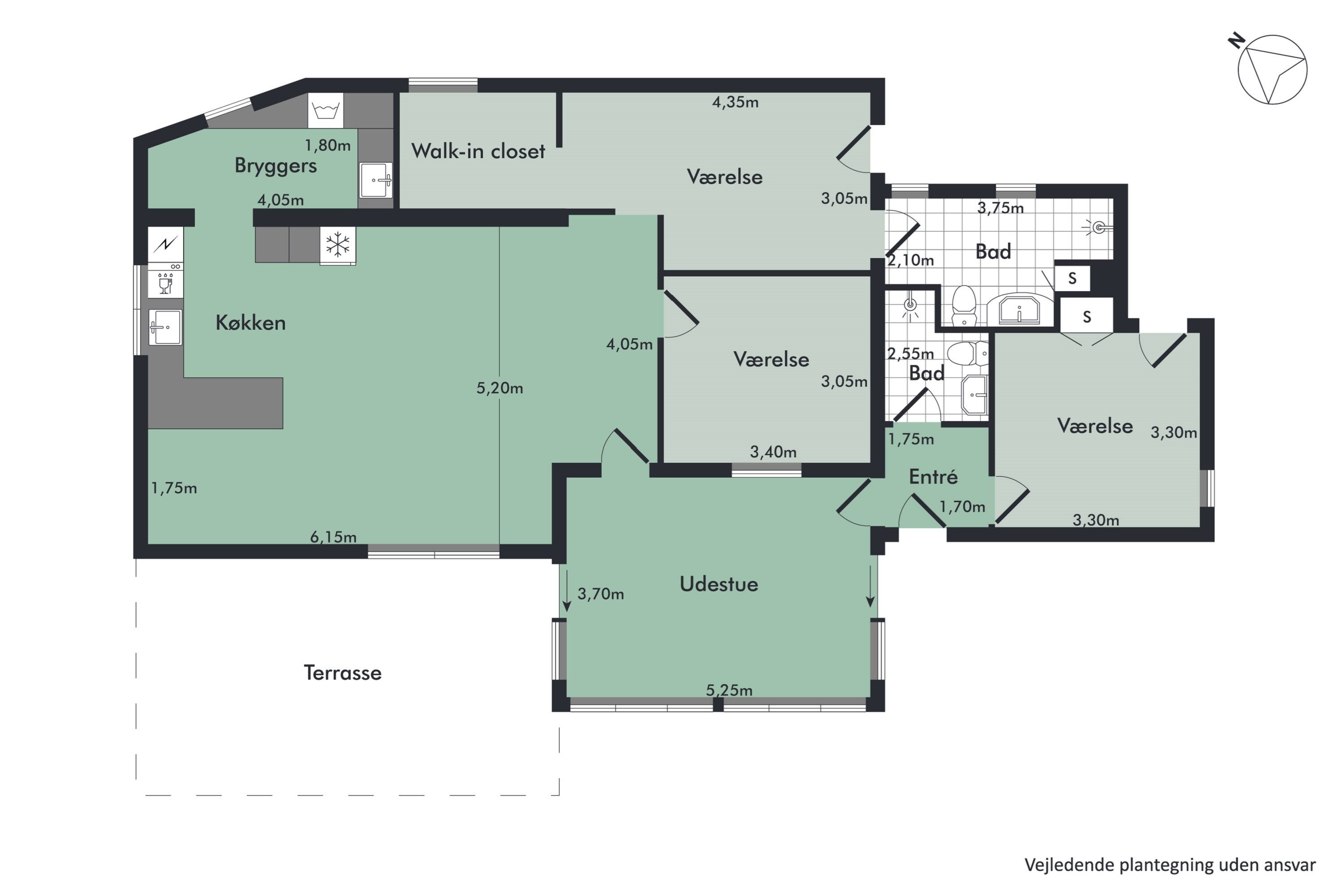 Plantegninger billede af Svalegårdsvej 74, Hasseris, 9000 Aalborg