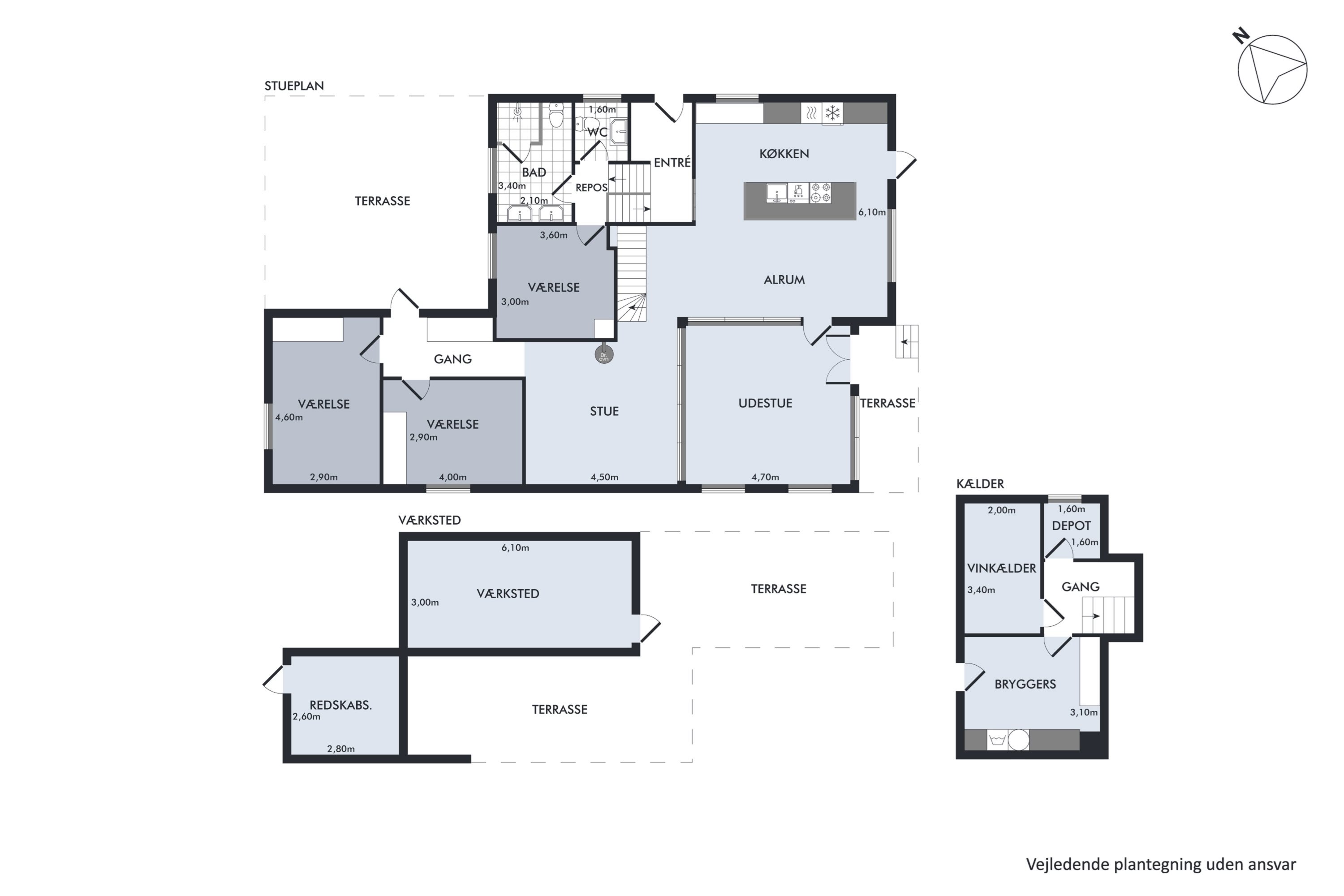 Plantegninger billede af Frydensbergvej 10, 5600 Faaborg