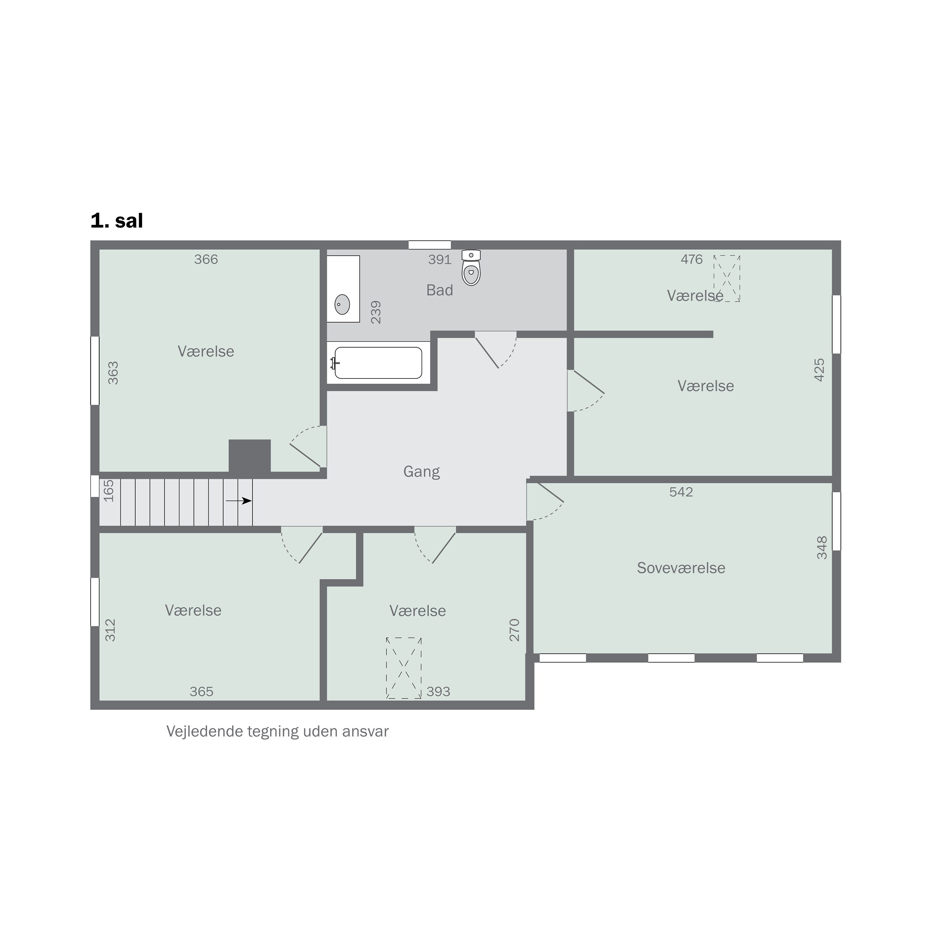 Plantegninger billede af Hærvejen 30, Bov, 6330 Padborg