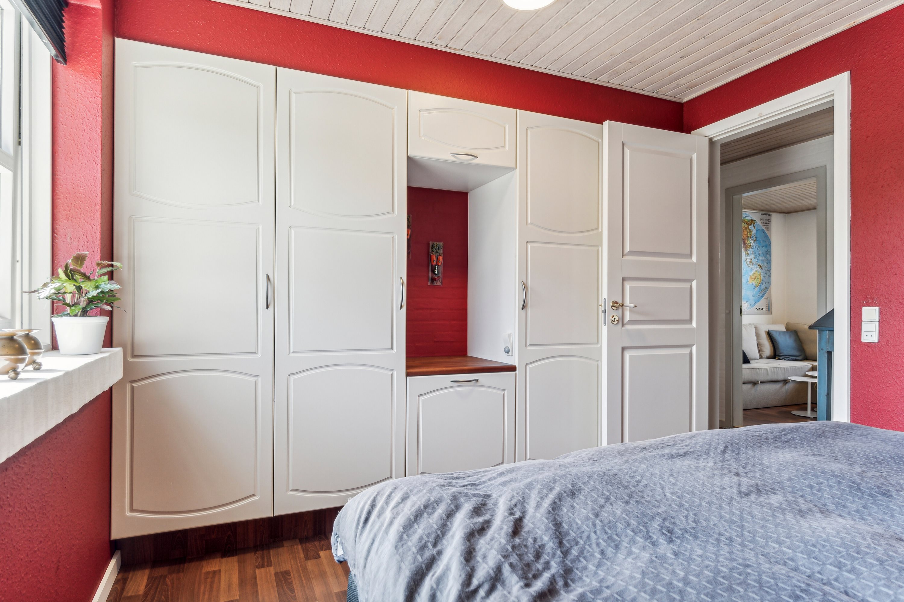 Fremhævet soveværelse billede i fuldskærmstilstand. Billede af Bøgeløkken 5, Thurø, 5700 Svendborg