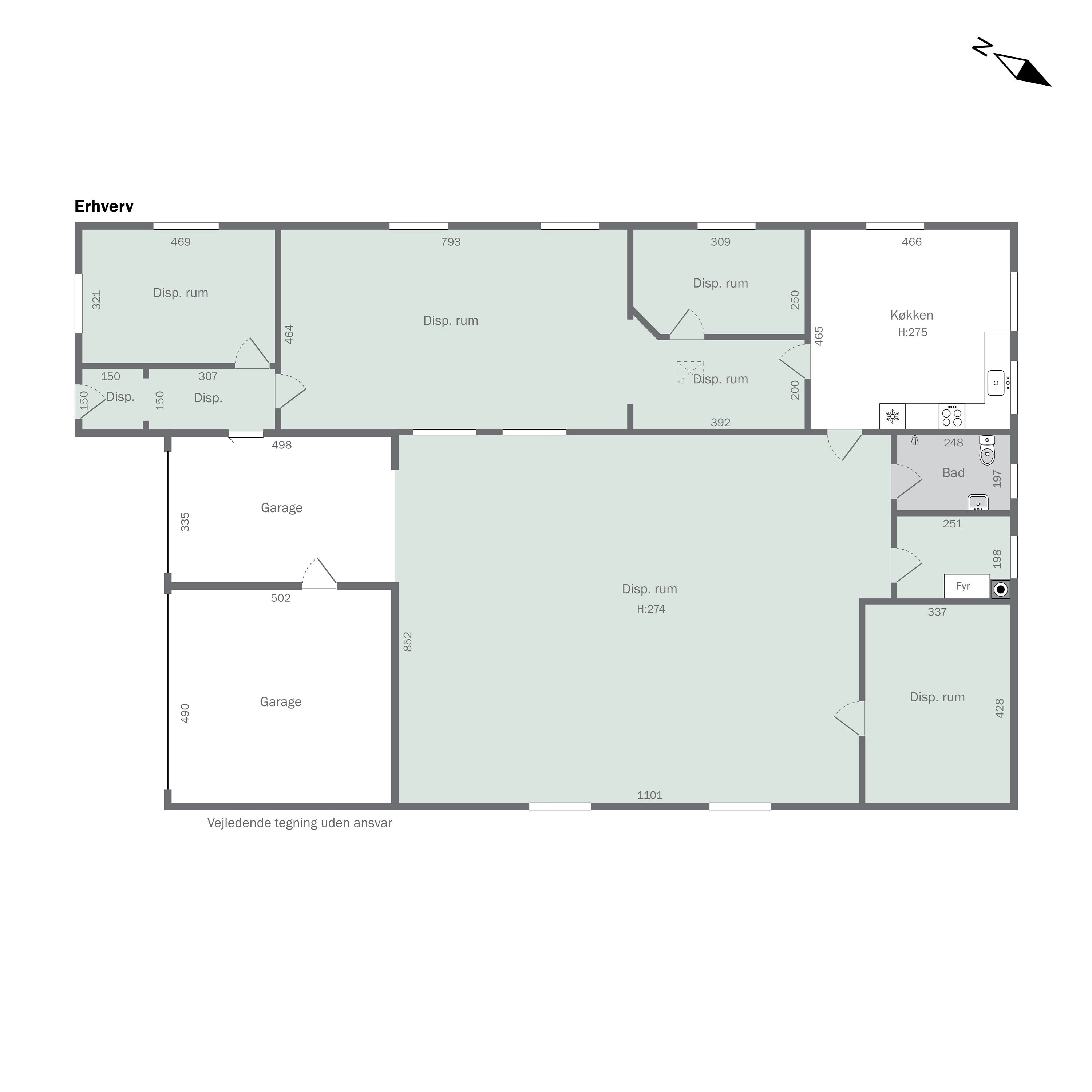 Plantegninger billede af Industrivej 4, 4720 Præstø