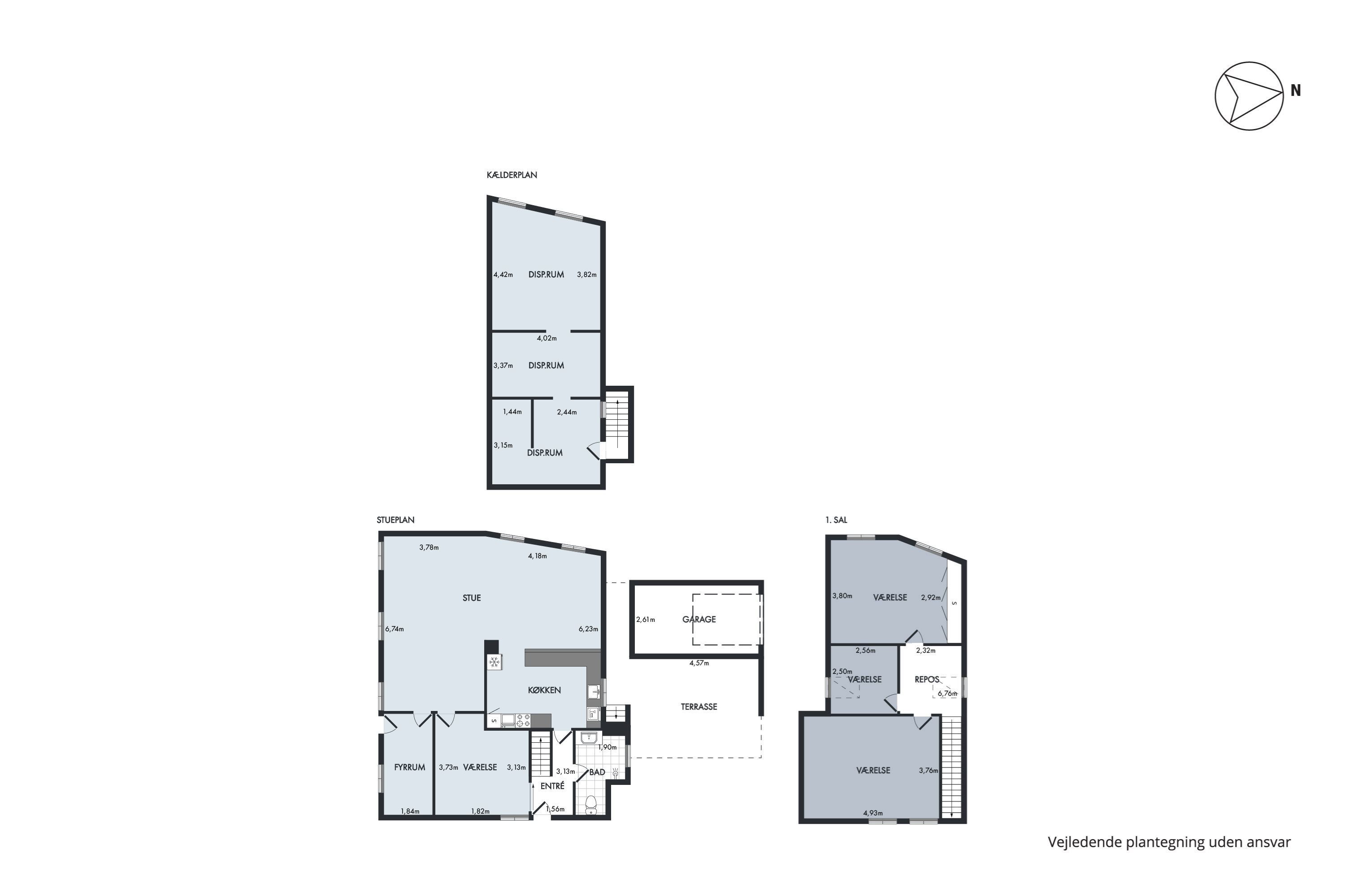Plantegninger billede af Hovedgaden 78, 7752 Snedsted