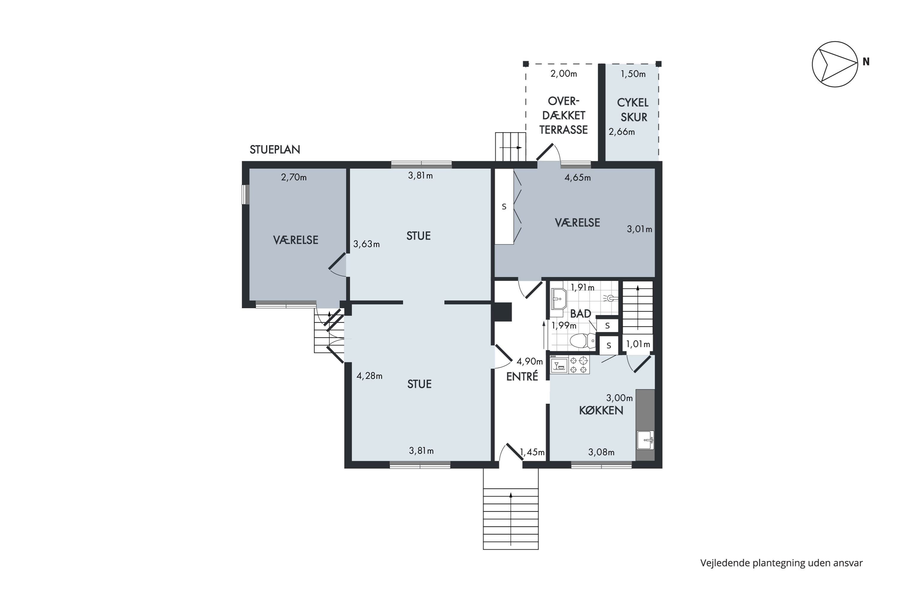 Plantegninger billede af Søndergade 22, 7752 Snedsted