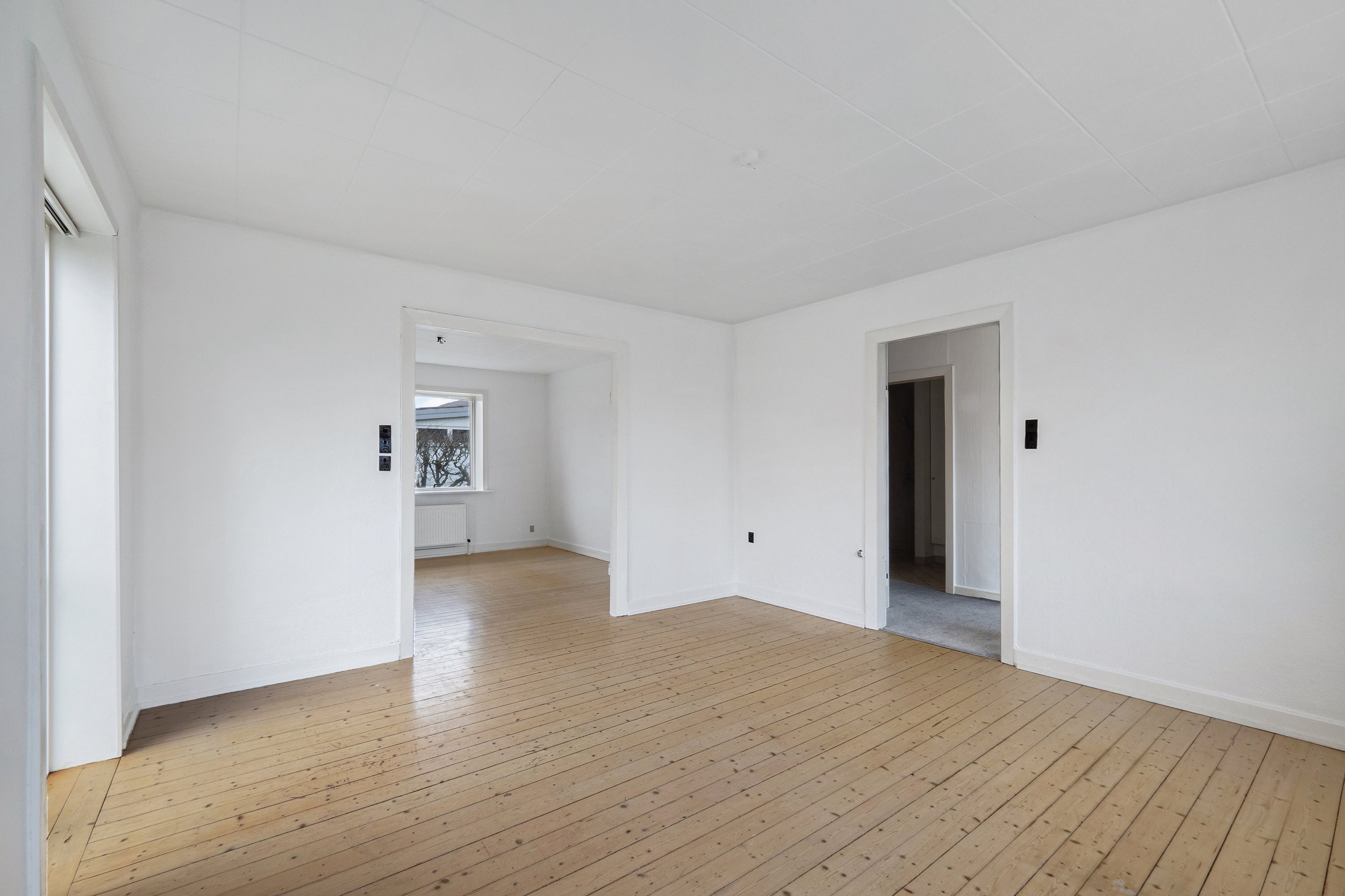 Fremhævet stue billede i fuldskærmstilstand. Billede af Søndergade 22, 7752 Snedsted