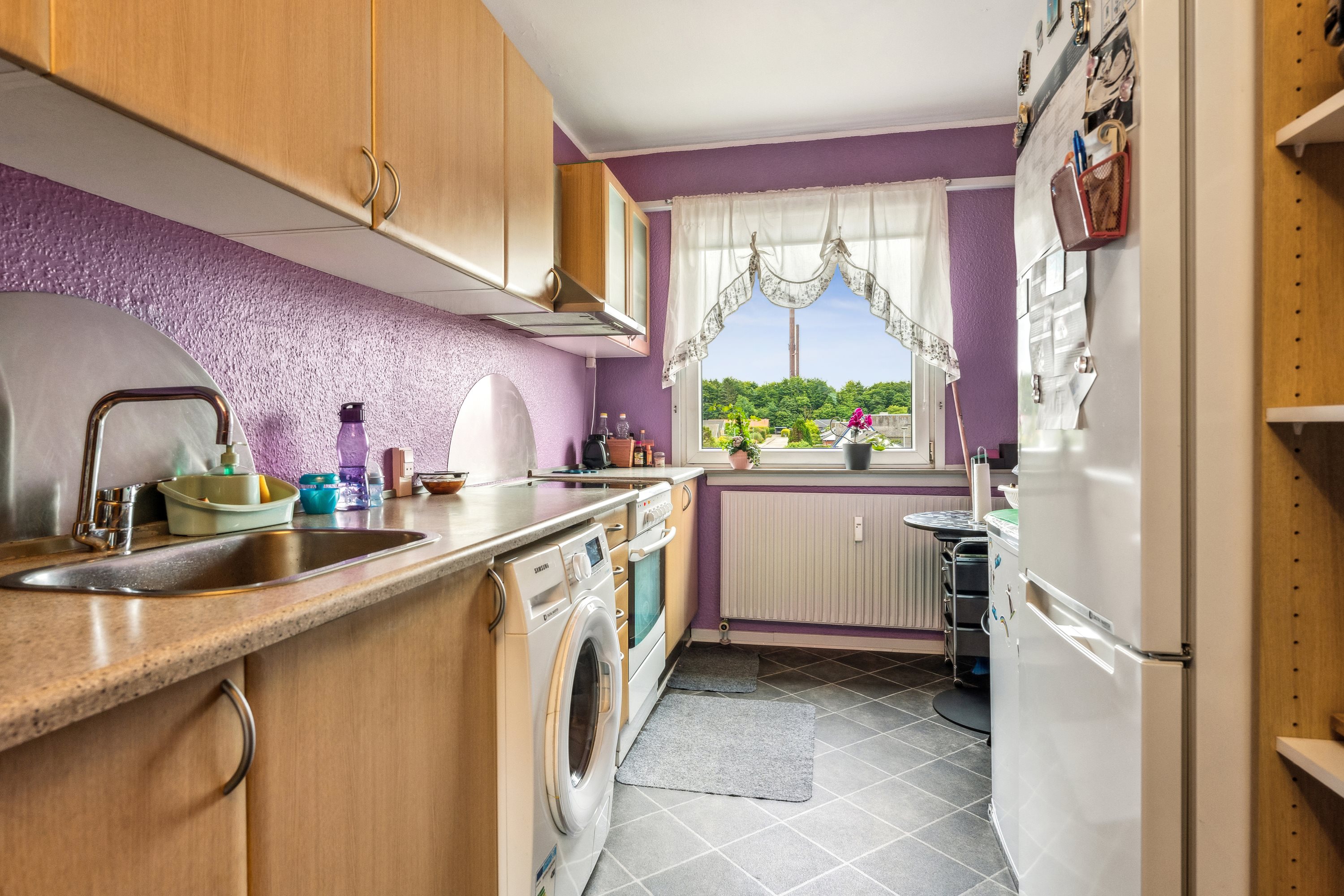 Fremhævet køkken billede i fuldskærmstilstand. Billede af Skelvangsvej 71, 2. th., 8920 Randers NV