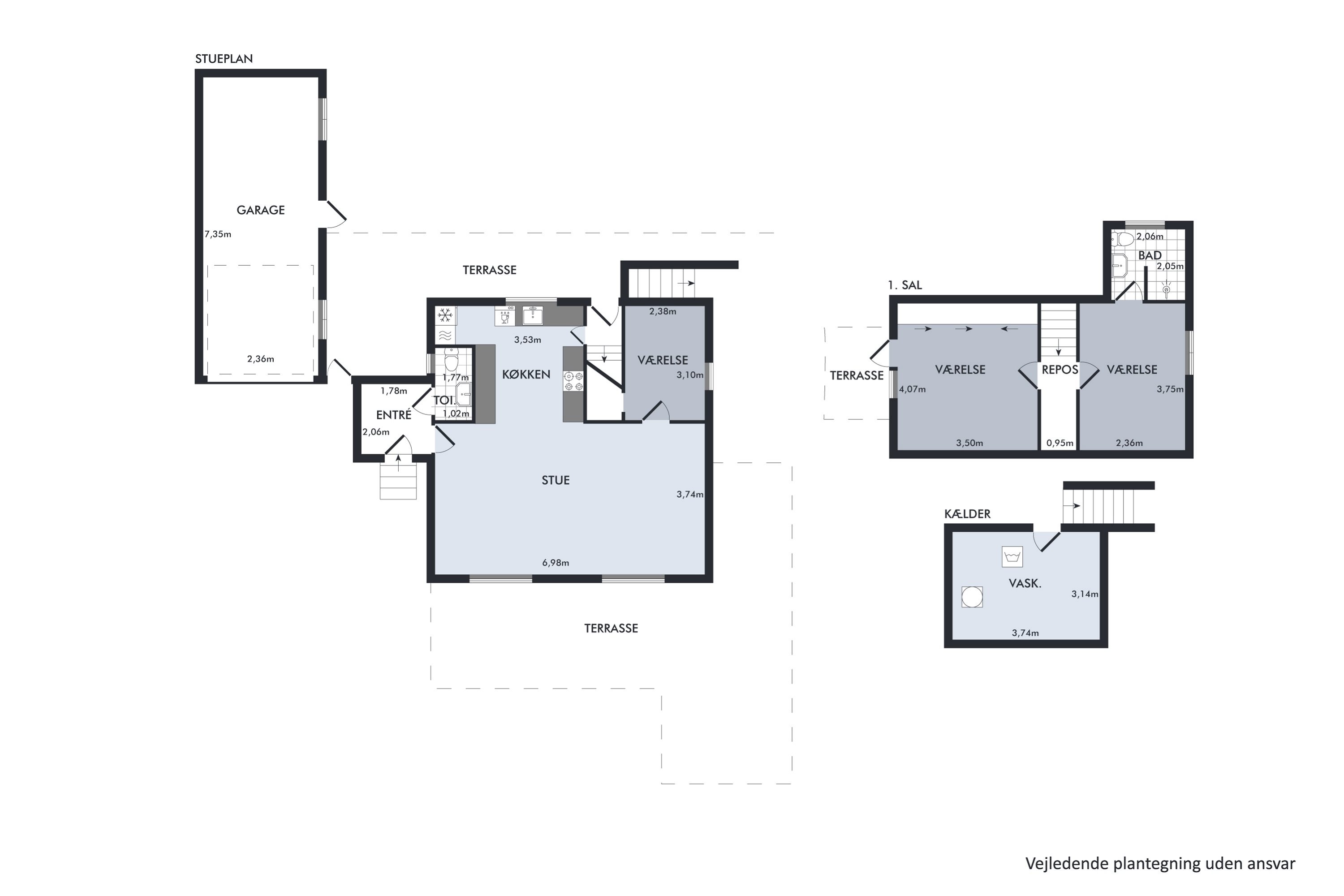 Plantegninger billede af Tjærbyvej 15, 8930 Randers NØ