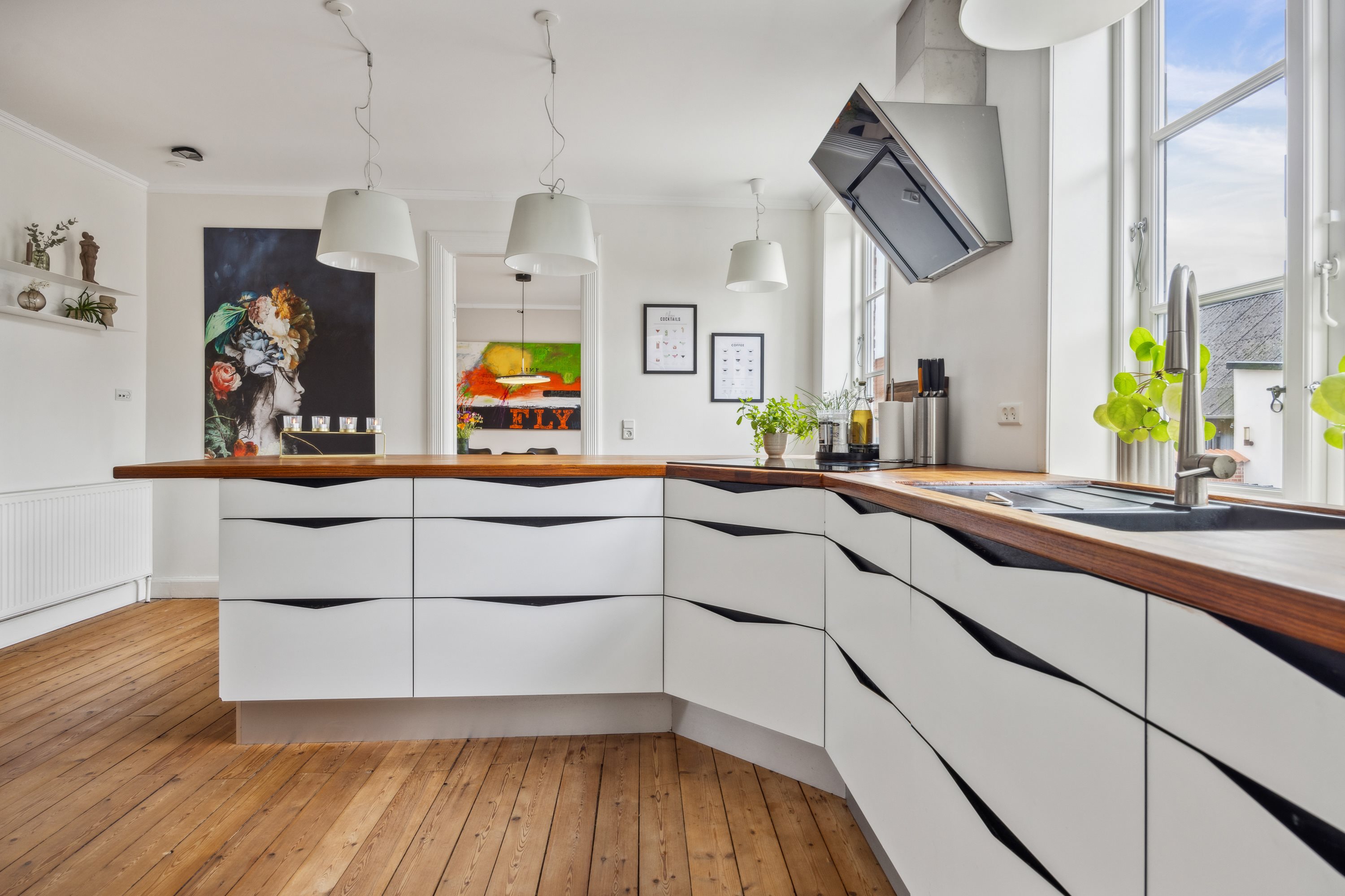 Fremhævet køkken billede i fuldskærmstilstand. Billede af Søndergade 24, 9632 Møldrup