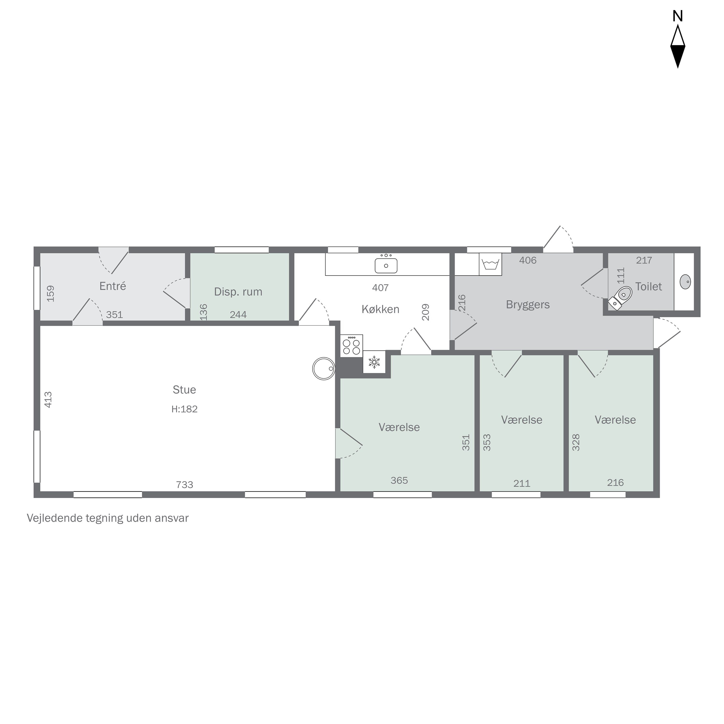 Plantegninger billede af Skellebjergvej 19, 7755 Bedsted Thy