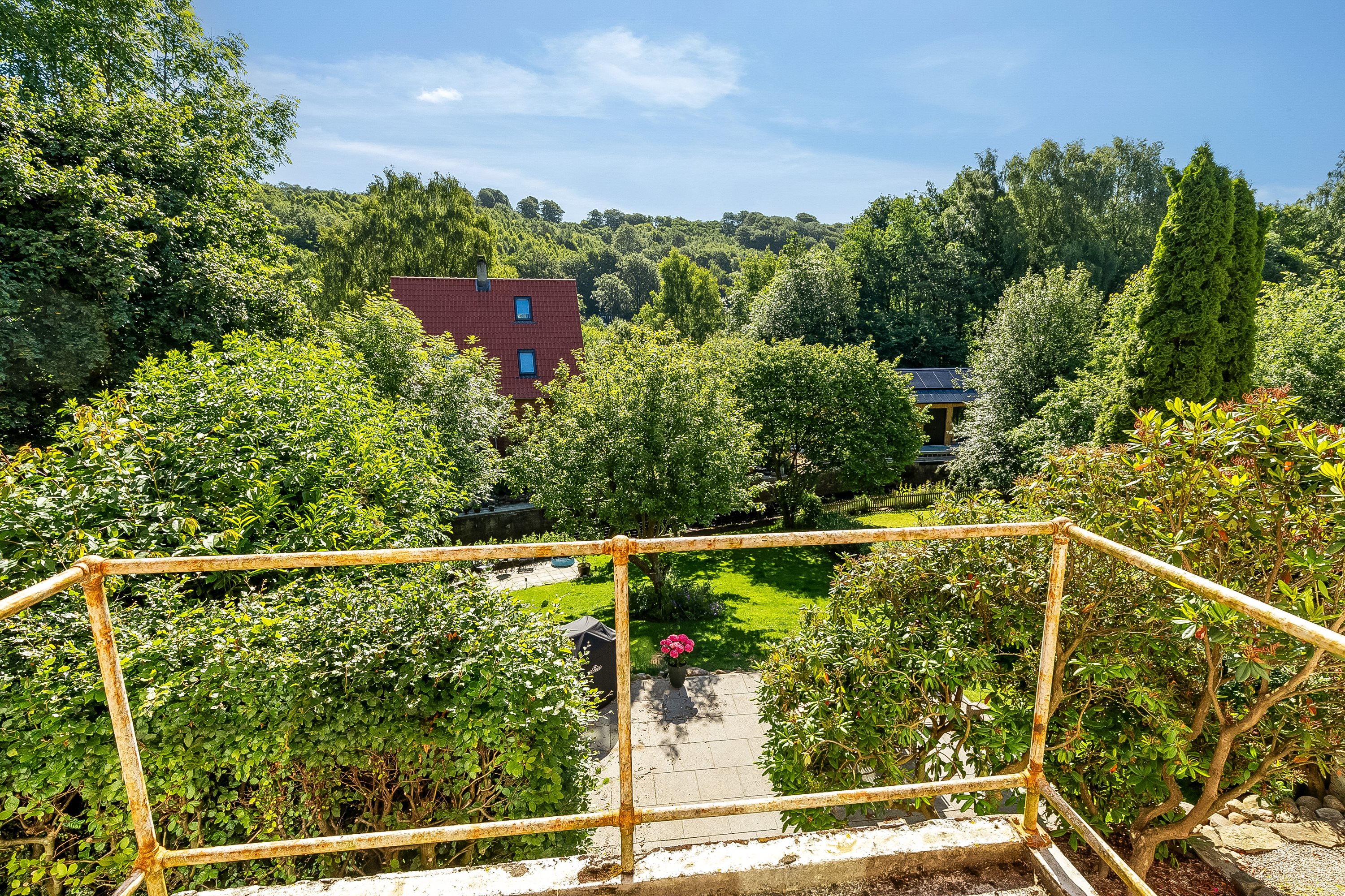 Fremhævet altan billede i fuldskærmstilstand. Billede af Grejsdalsvej 72, st.., Grejsdalen, 7100 Vejle