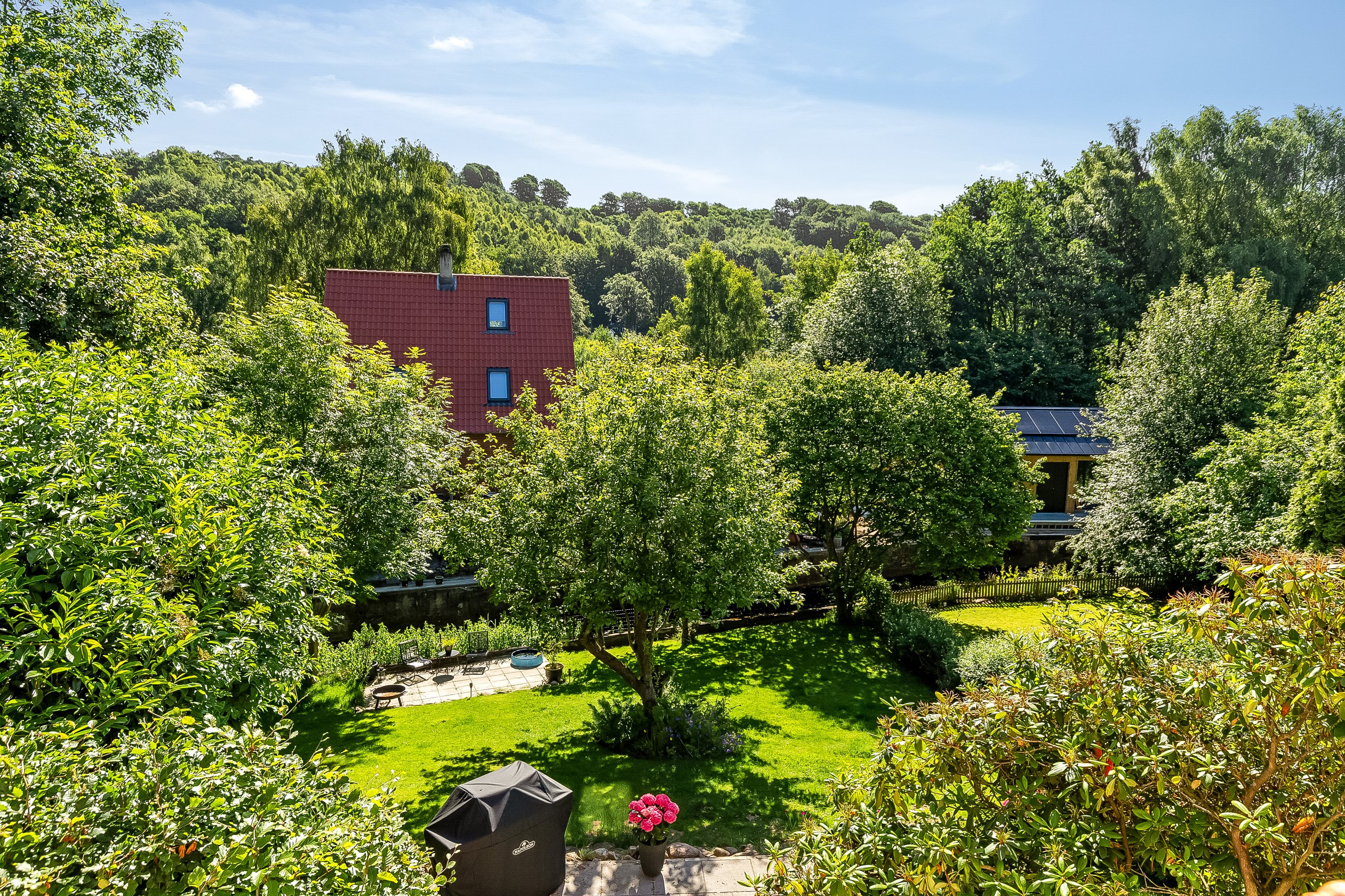 Fremhævet udsigt billede i fuldskærmstilstand. Billede af Grejsdalsvej 72, st.., Grejsdalen, 7100 Vejle