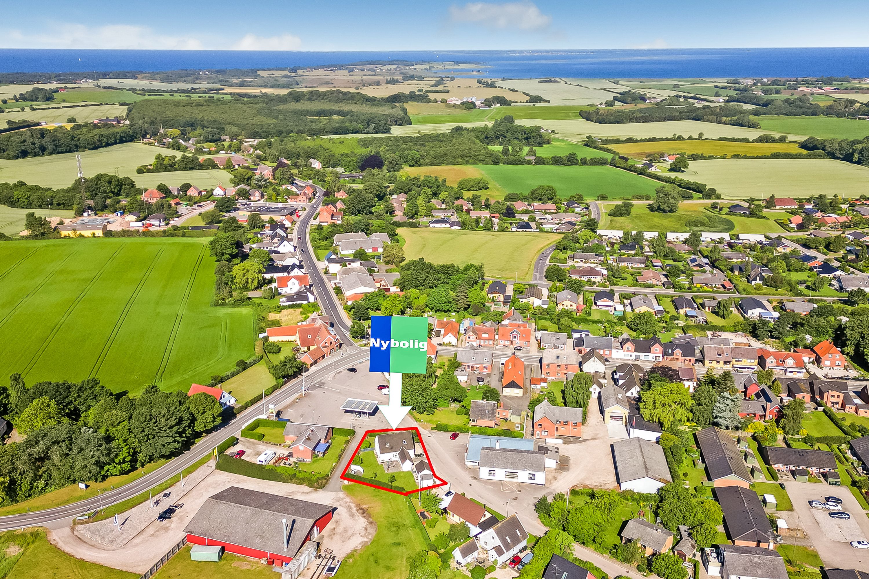 Fremhævet andet billede i fuldskærmstilstand. Billede af Eggertsvej 2, 5932 Humble