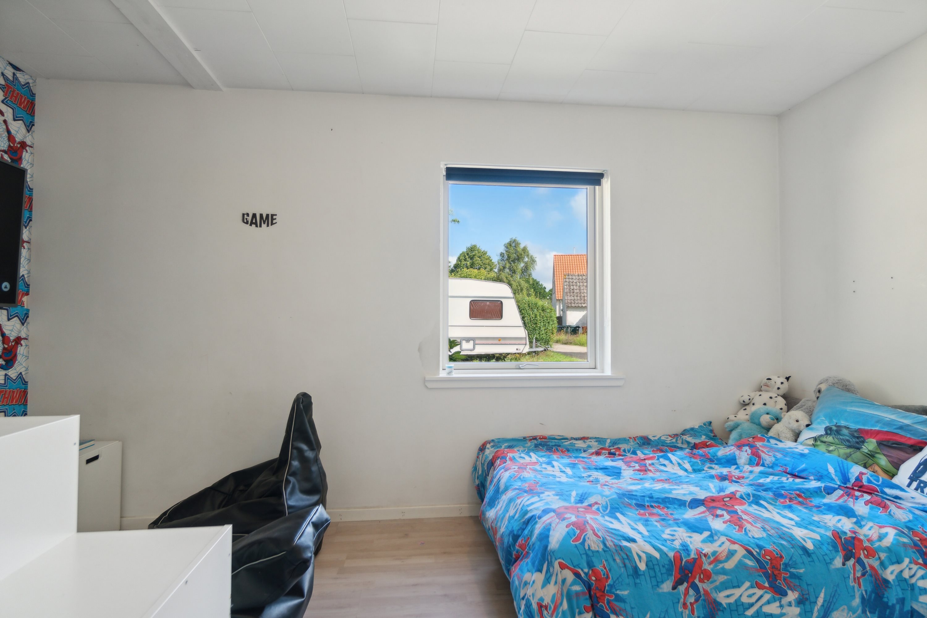 Fremhævet soveværelse billede i fuldskærmstilstand. Billede af Møllebakken 35, 4581 Rørvig