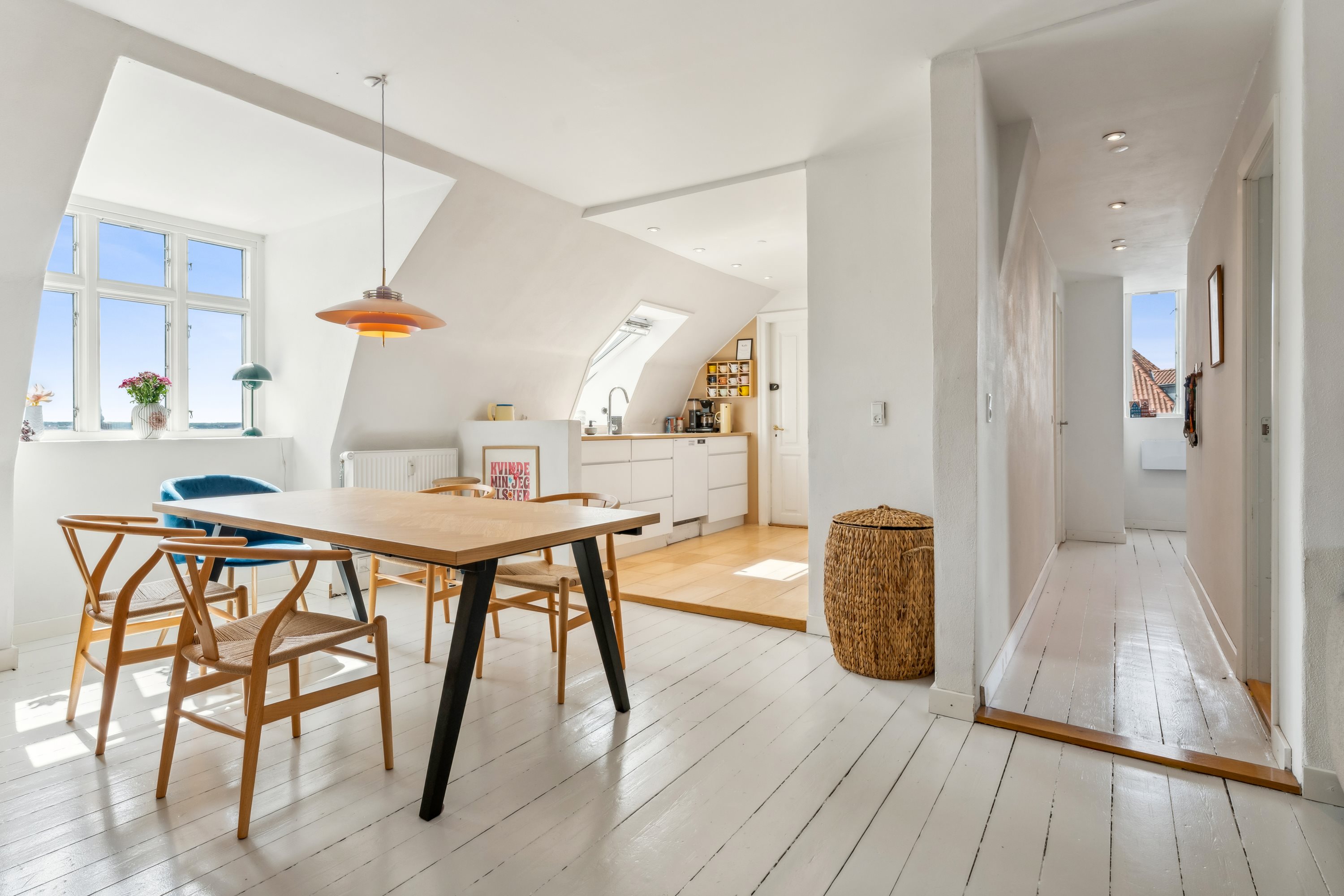 Fremhævet spisestue billede i fuldskærmstilstand. Billede af Fredensgade 6A, 3., 8900 Randers C