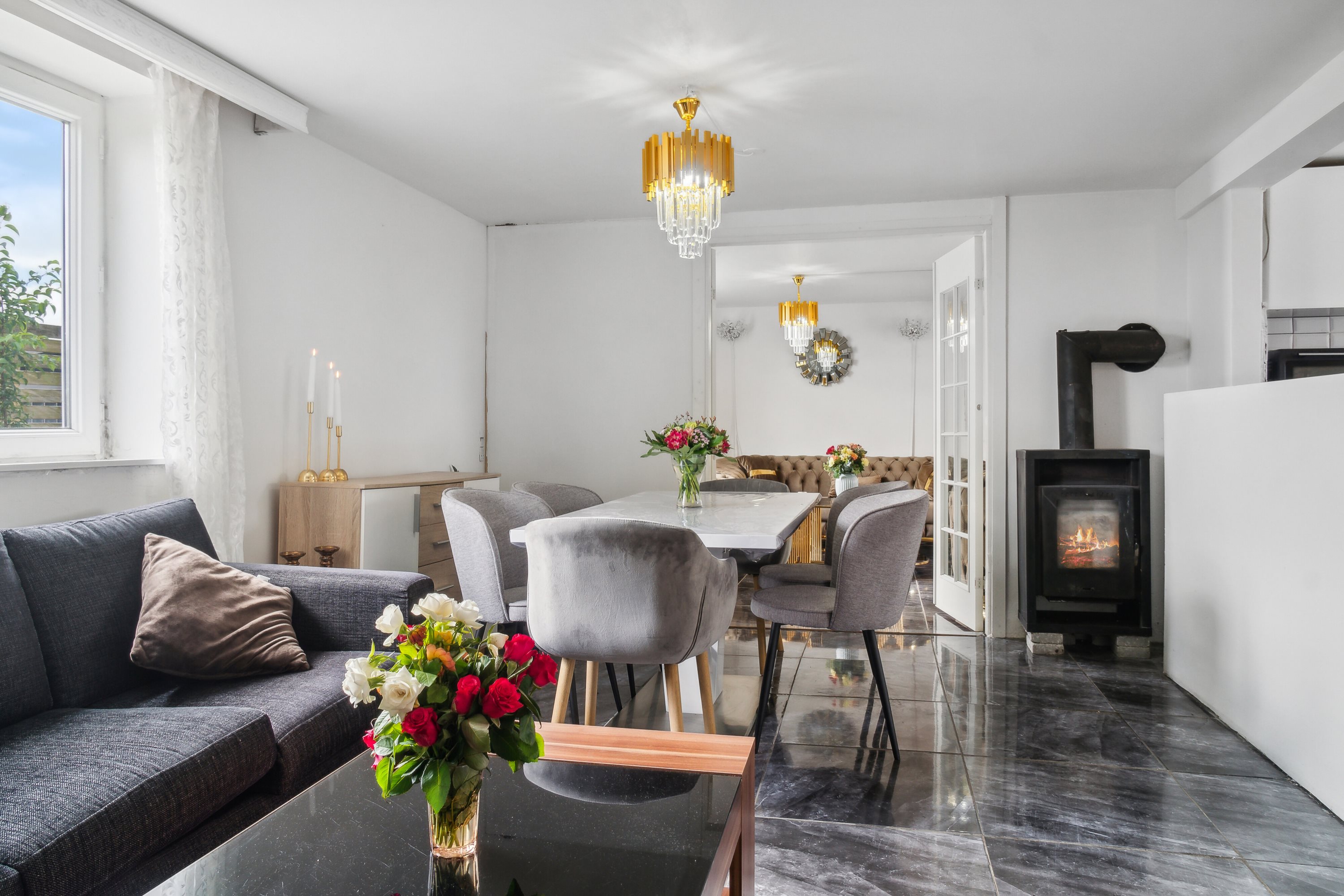 Fremhævet stue billede i fuldskærmstilstand. Billede af Teestrup Nedenvej 28B, 4690 Haslev