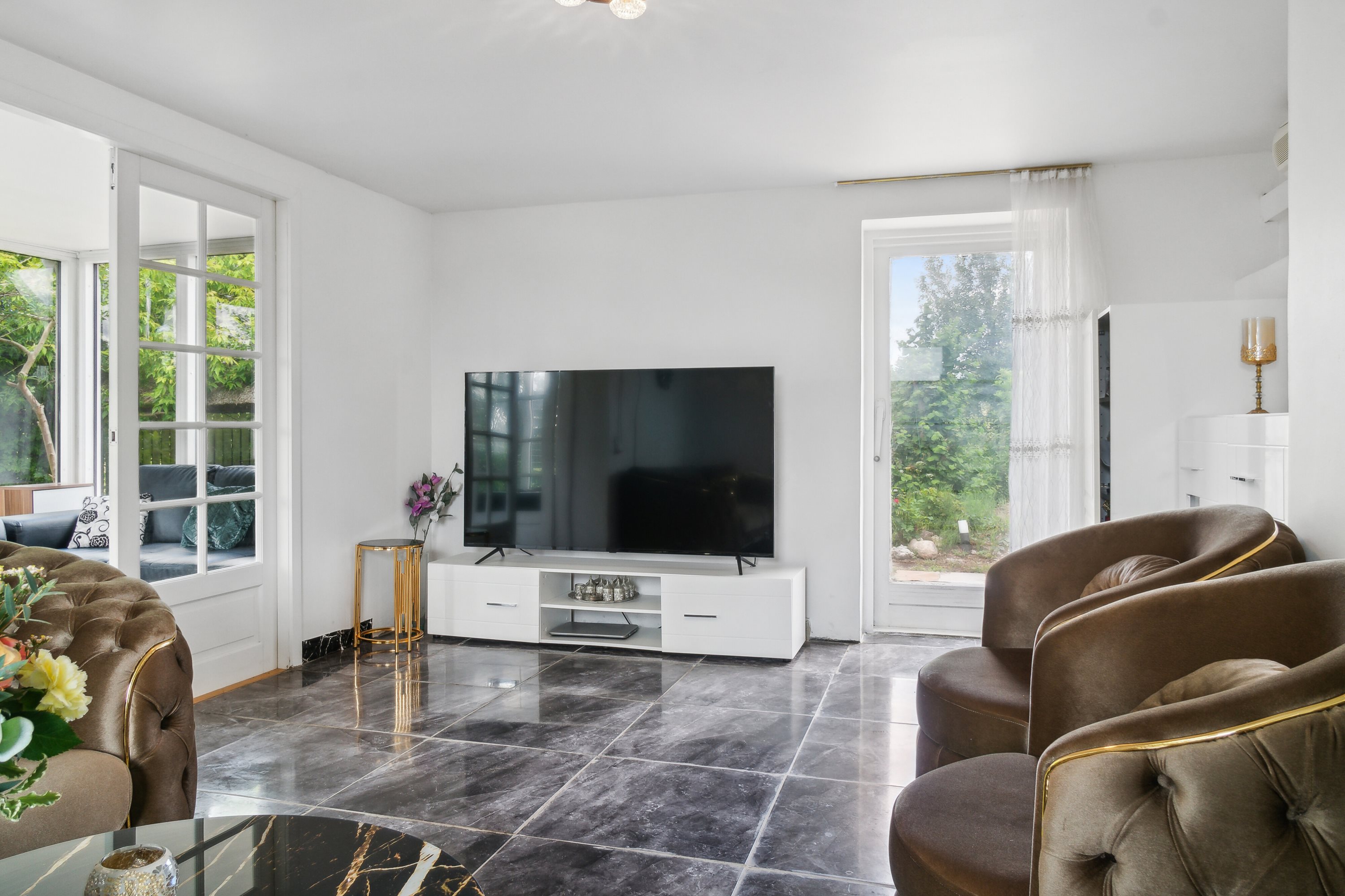 Fremhævet stue billede i fuldskærmstilstand. Billede af Teestrup Nedenvej 28B, 4690 Haslev