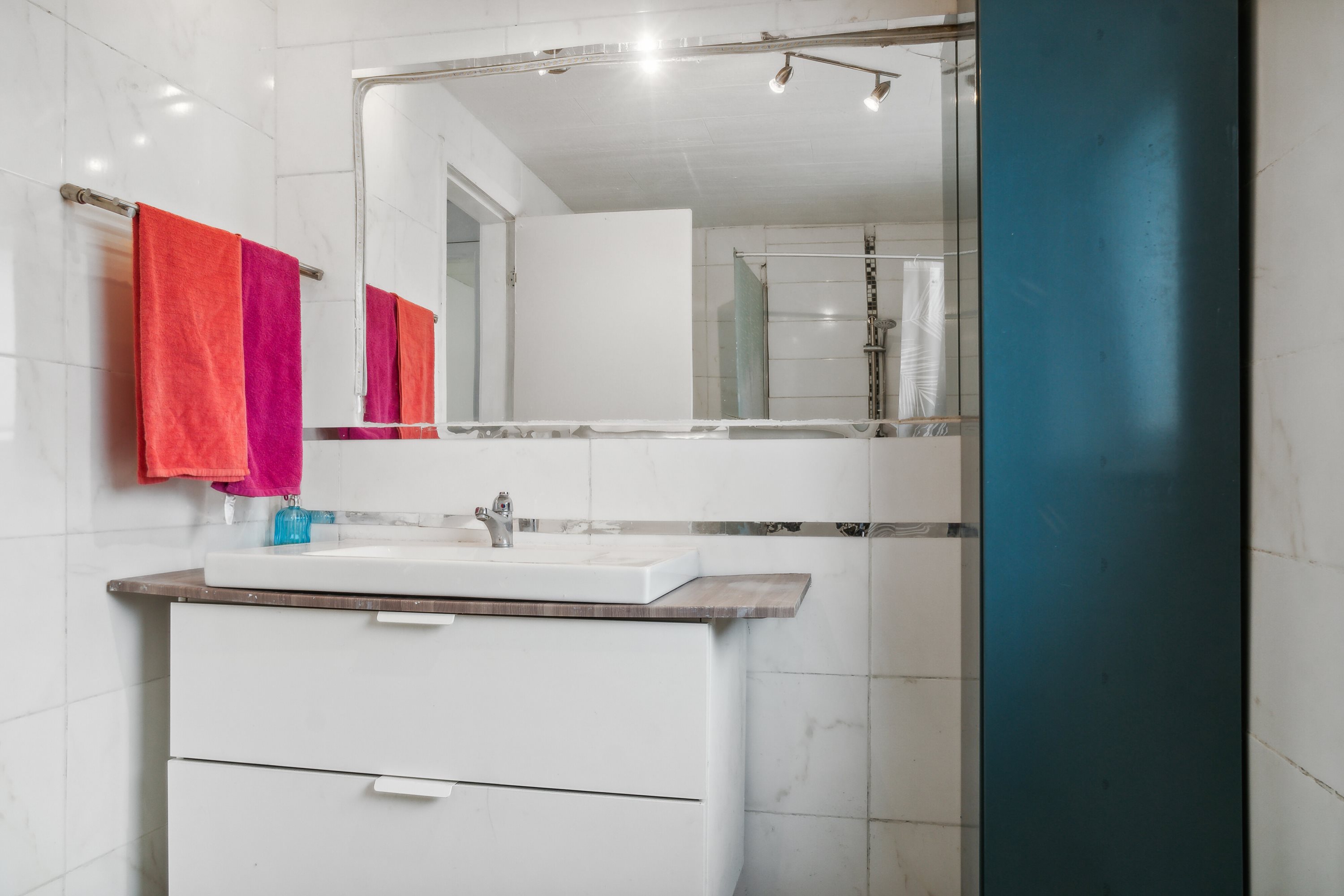 Fremhævet badeværelse billede i fuldskærmstilstand. Billede af Teestrup Nedenvej 28B, 4690 Haslev