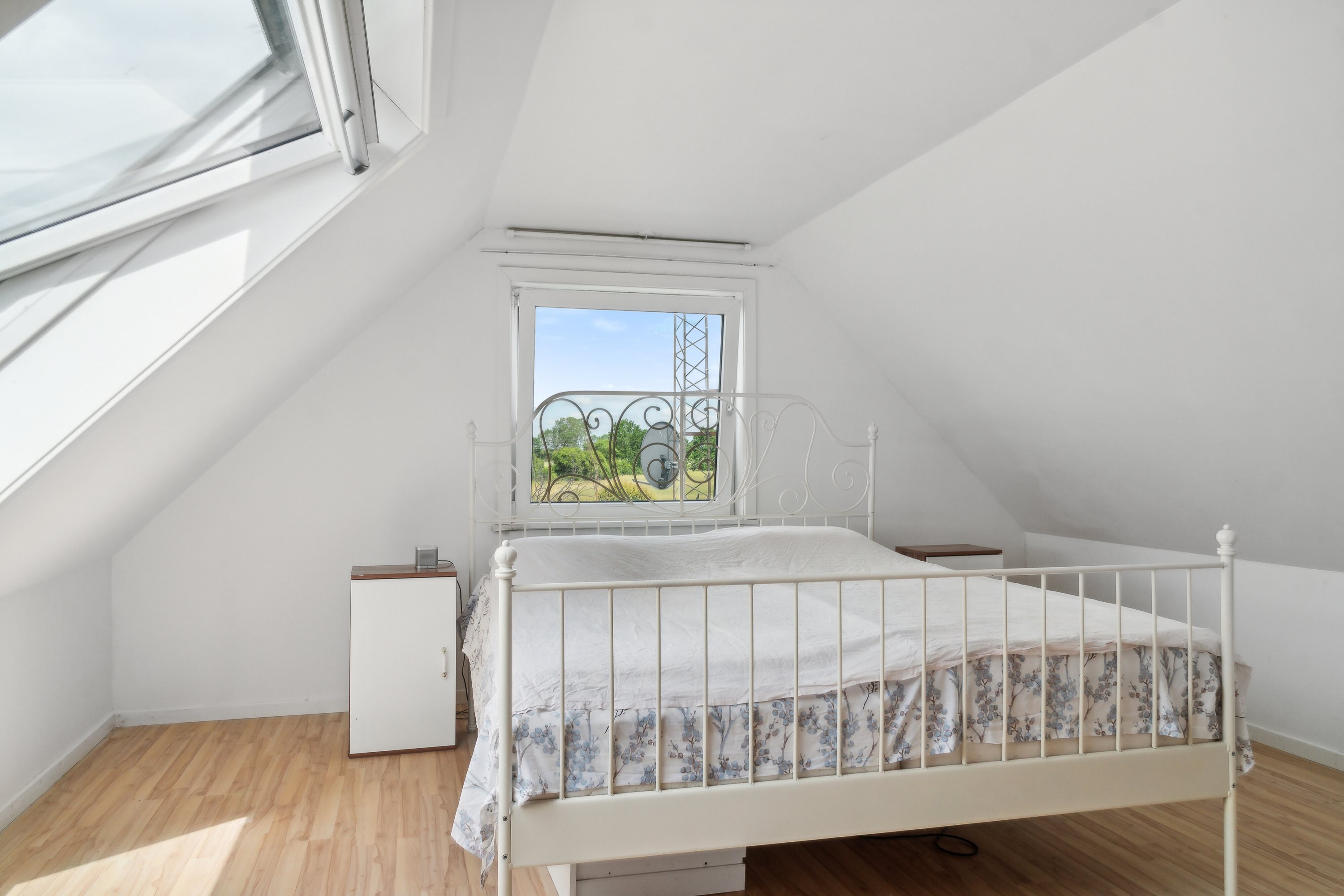 Fremhævet soveværelse billede i fuldskærmstilstand. Billede af Teestrup Nedenvej 28B, 4690 Haslev