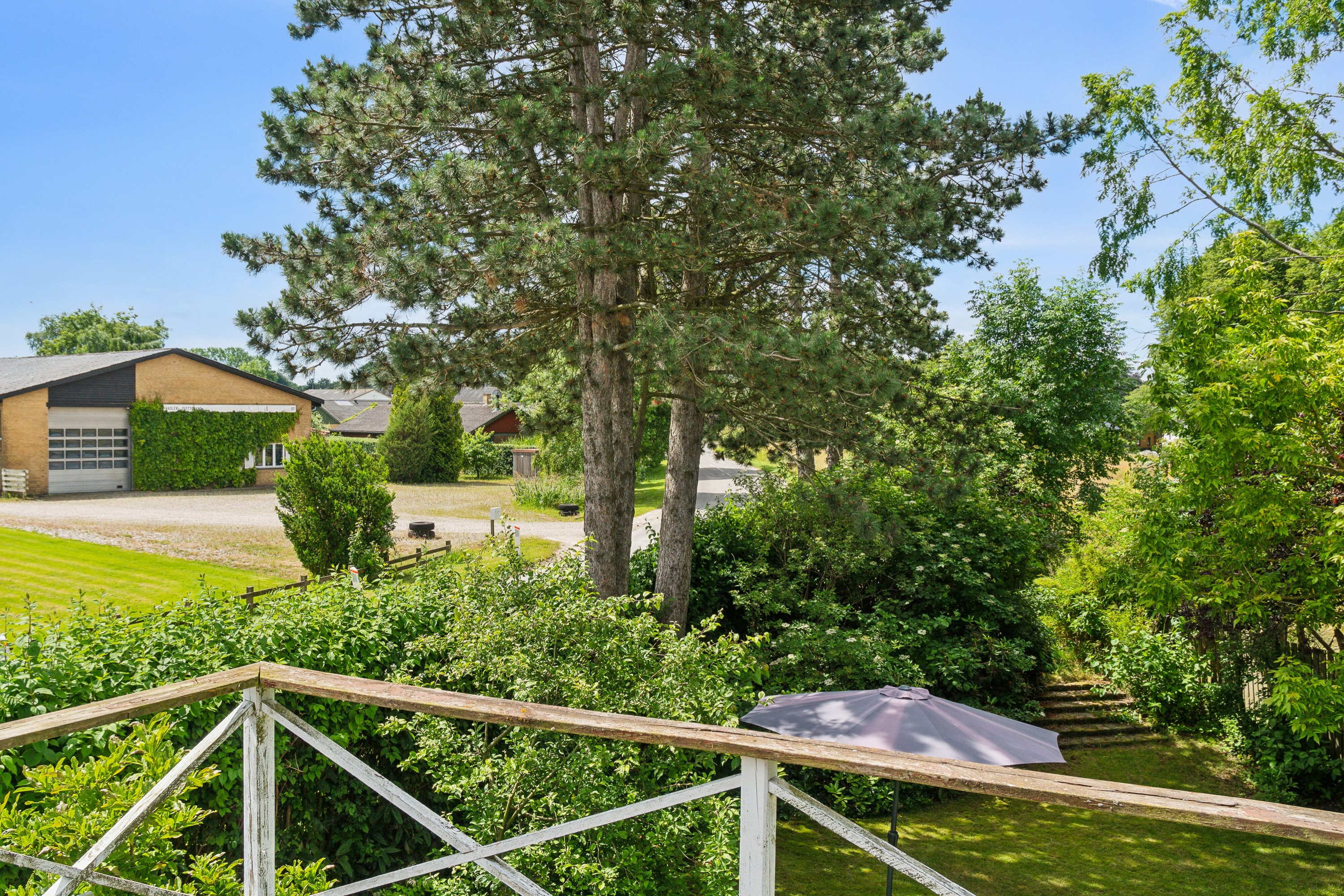 Fremhævet altan billede i fuldskærmstilstand. Billede af Teestrup Nedenvej 28B, 4690 Haslev