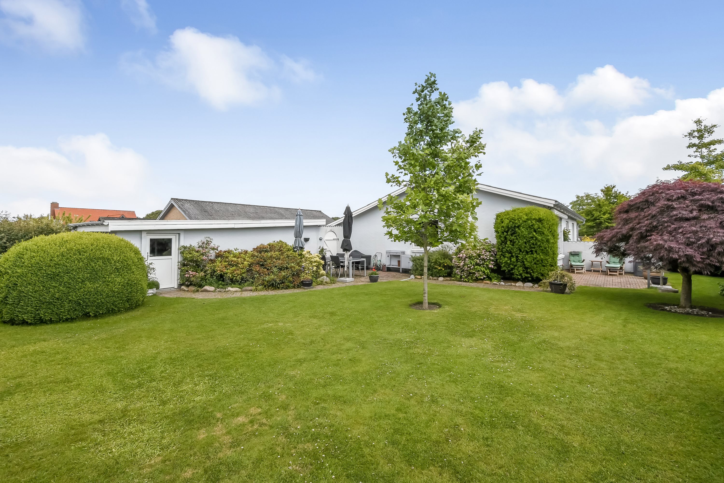 Fremhævet have billede i fuldskærmstilstand. Billede af Kløvervej 13, 7600 Struer