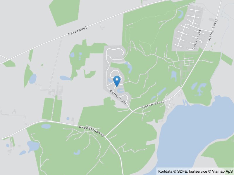 Fremhævet kort billede i fuldskærmstilstand. Billede af Golfsvinget 126, Gatten, 9640 Farsø