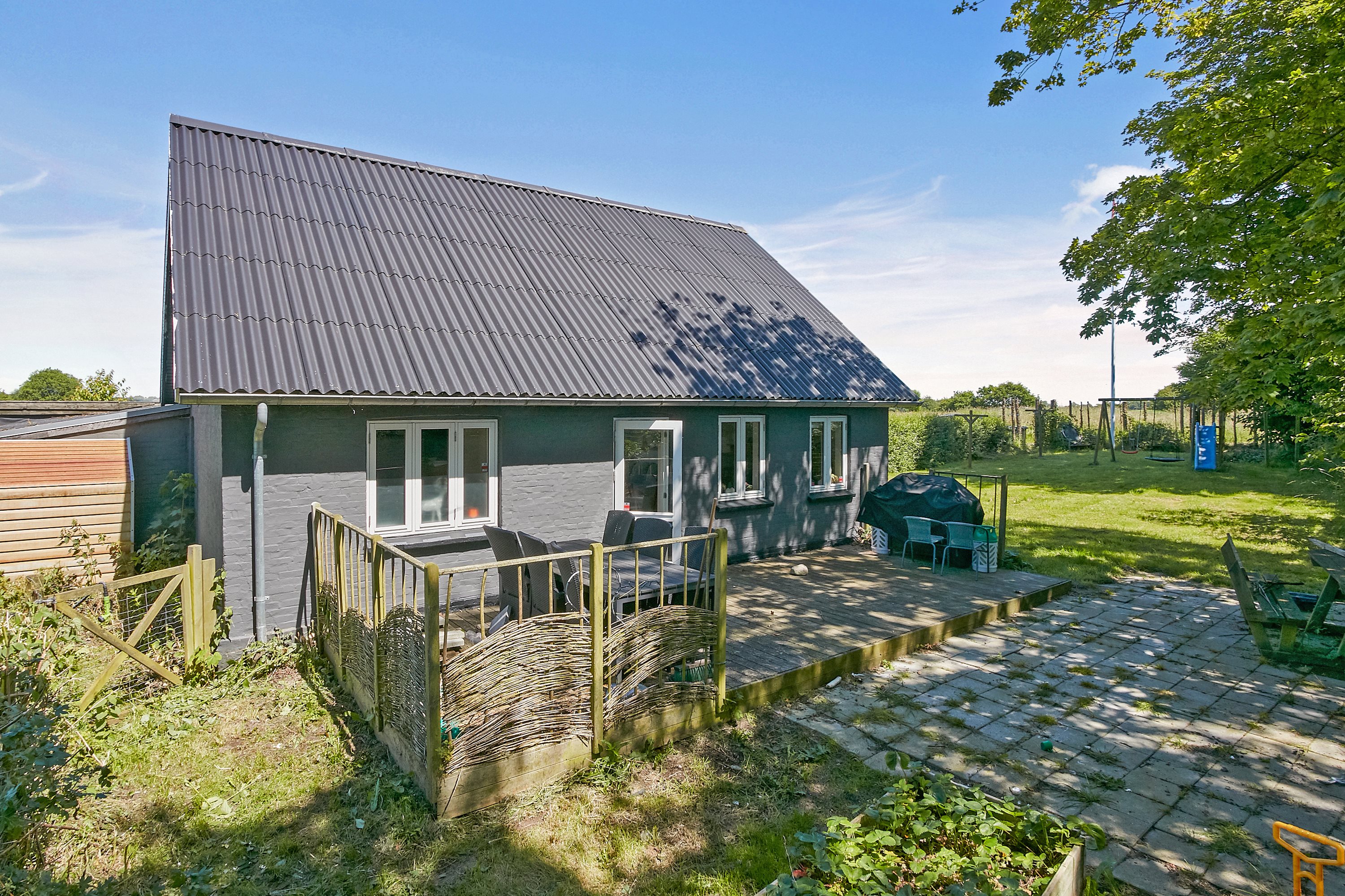 Fremhævet  billede i fuldskærmstilstand. Billede af Horsensvej 11, Hornborg, 8762 Flemming