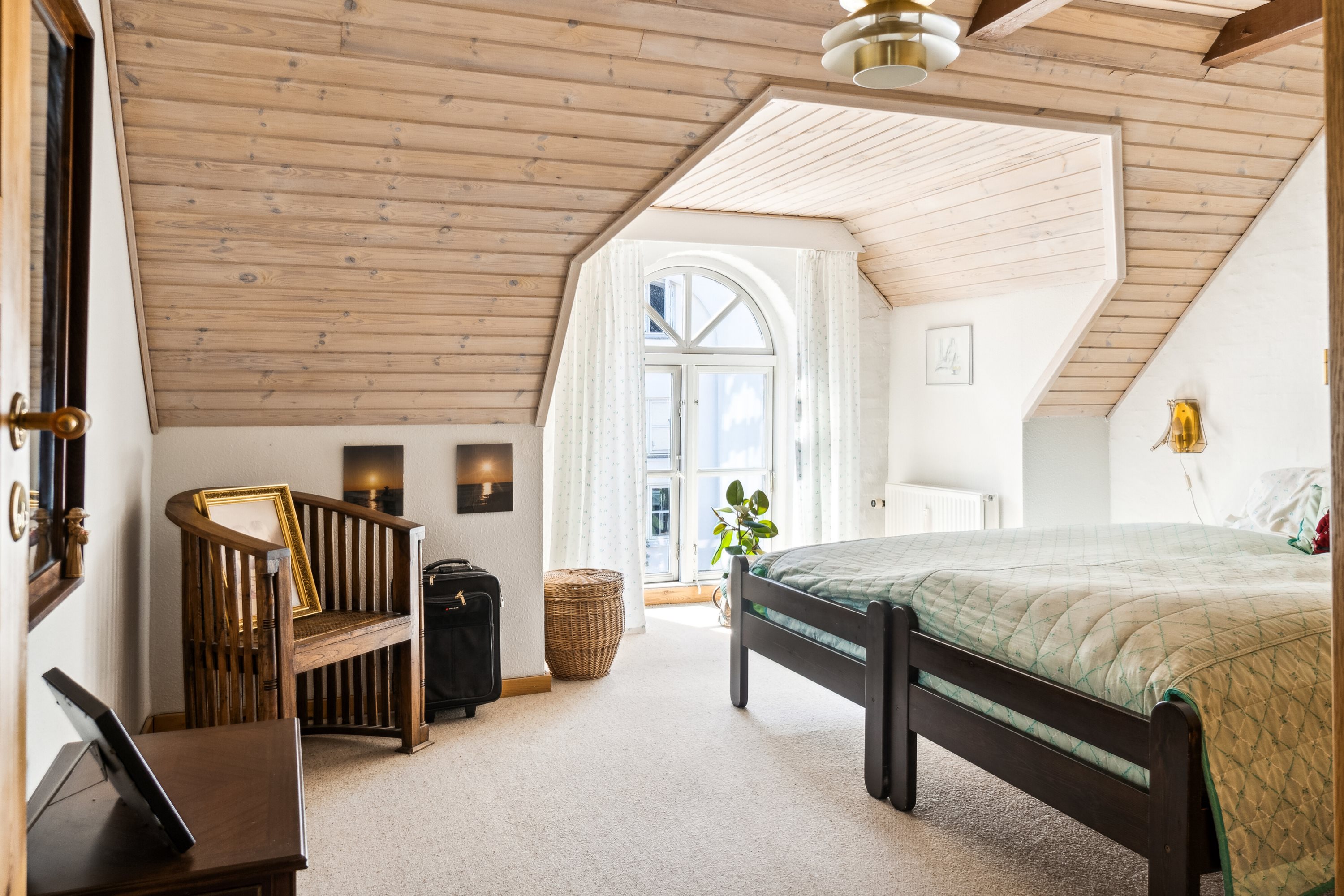 Fremhævet soveværelse billede i fuldskærmstilstand. Billede af Hestemøllestræde 5D, 4200 Slagelse